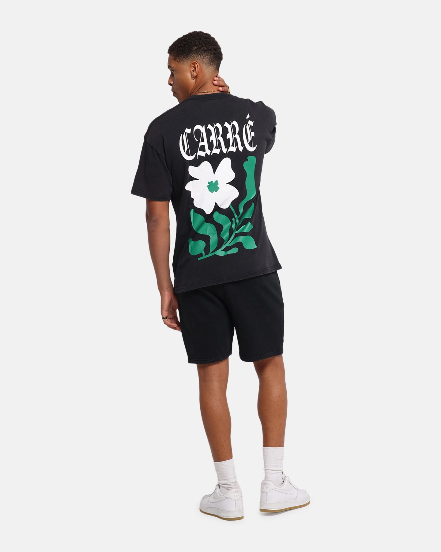 Carre Eternal Garden T-Shirt Black Acidwash Casual everyday wear
