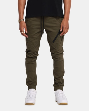 Carre Evolution Cargo Joggers Olive Green WaterproofTechnology