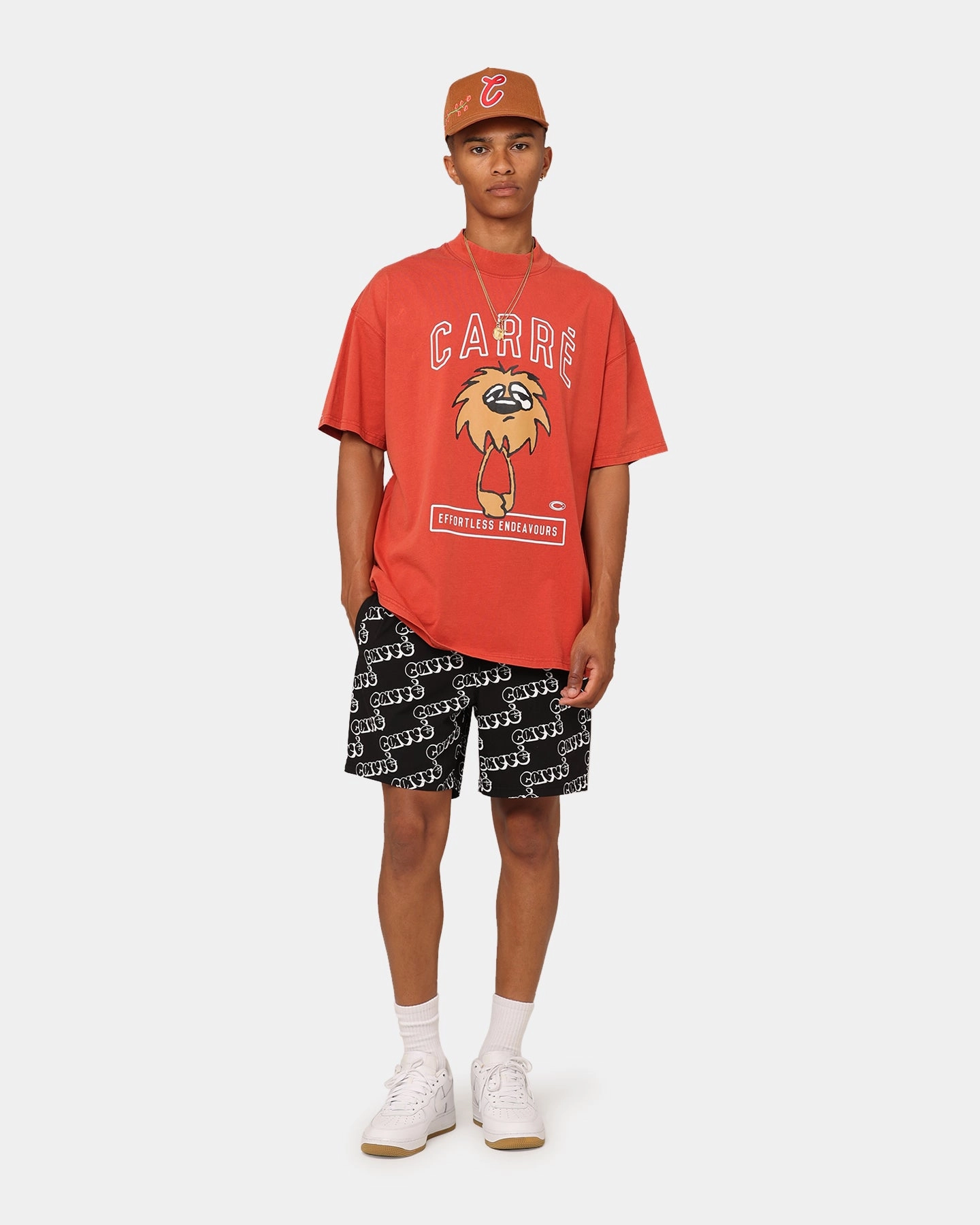 Warm Vibe Carre Experience Slide Shorts Black