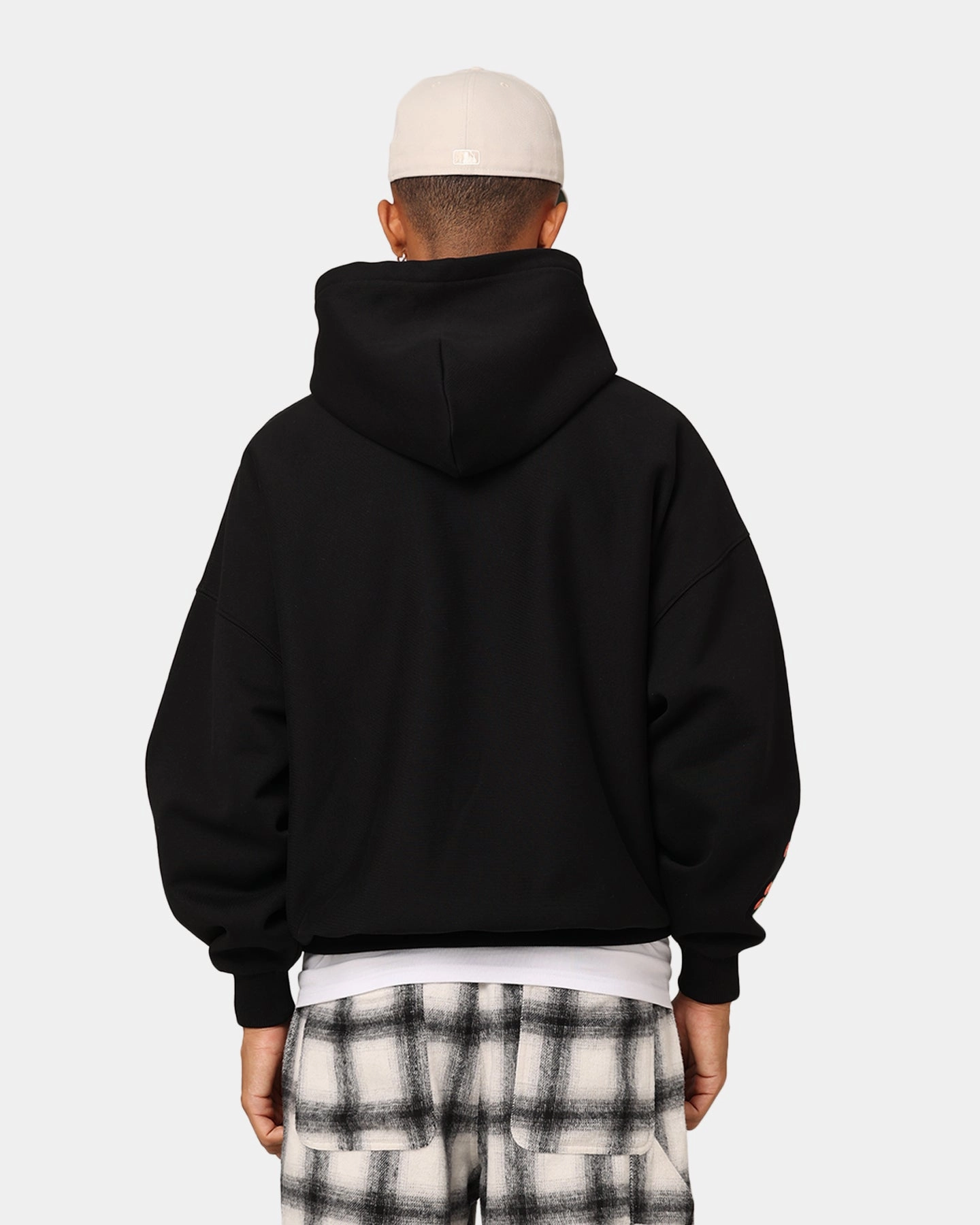 Carre Floraux Oversized Hoodie Black New Year's