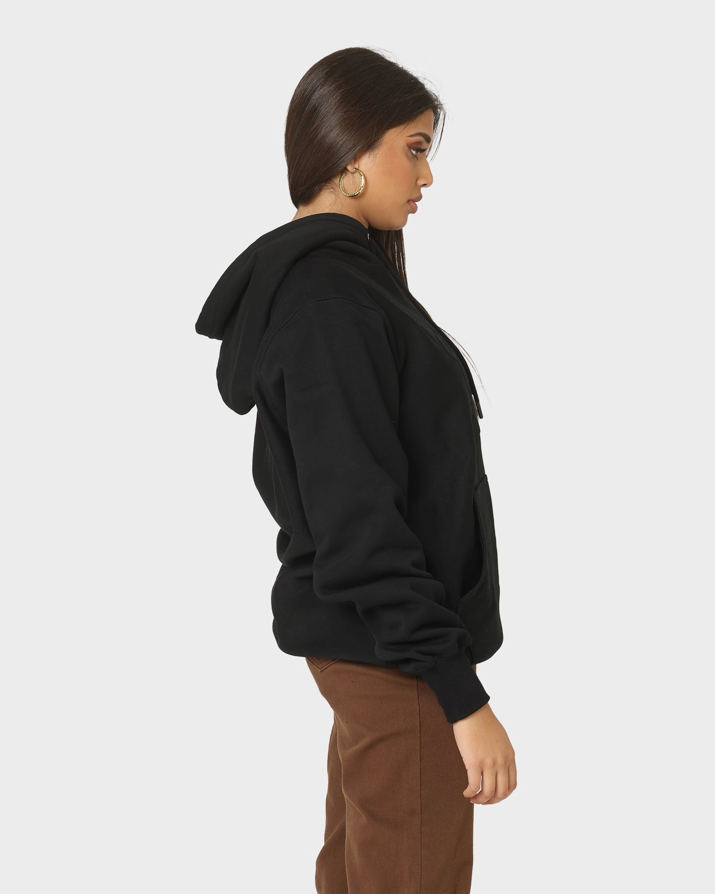 Carre Forme CLS Hoodie Black FleeceBacking