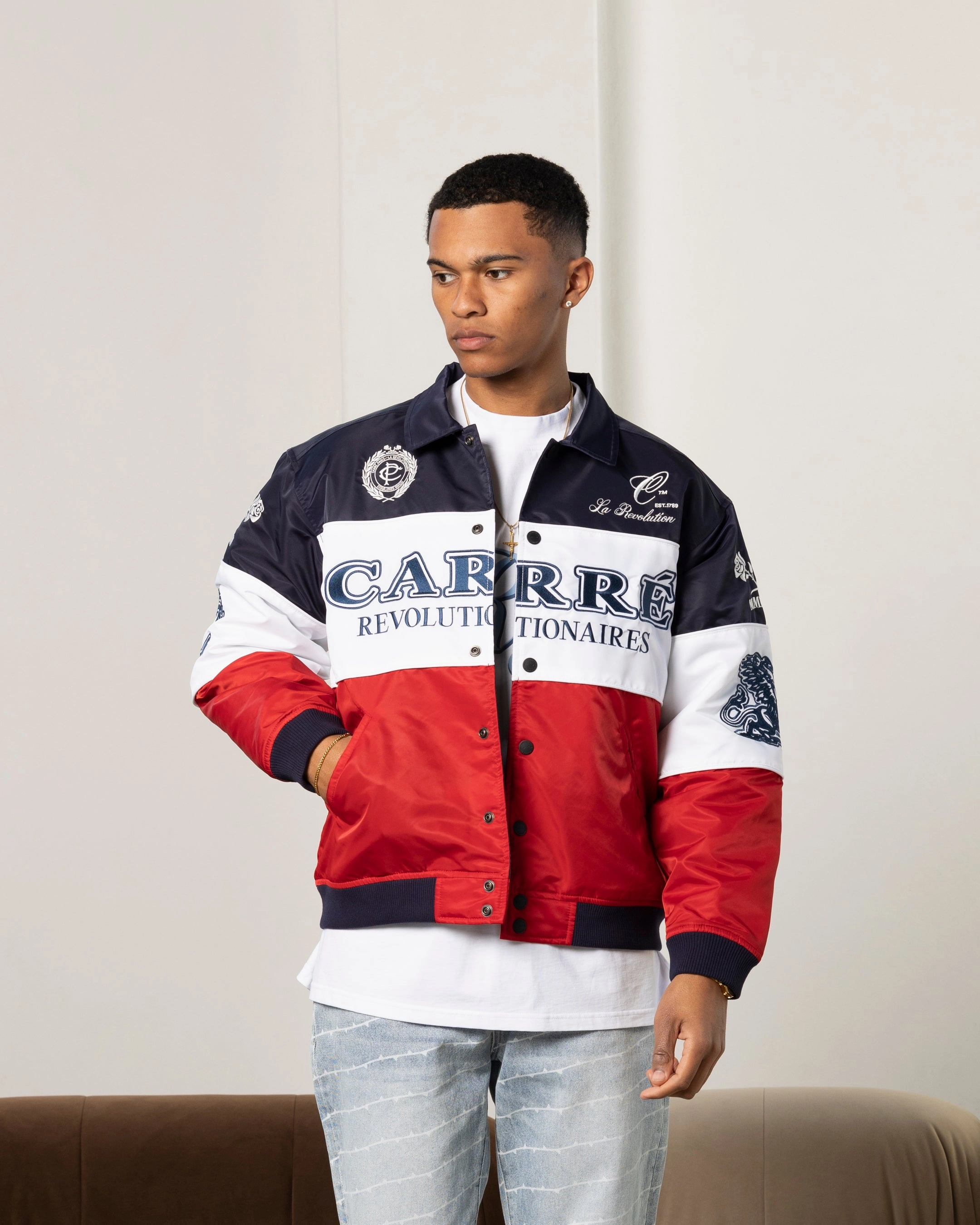Casual Smart bike tour Carre Formula Jacket Red/White/Blue