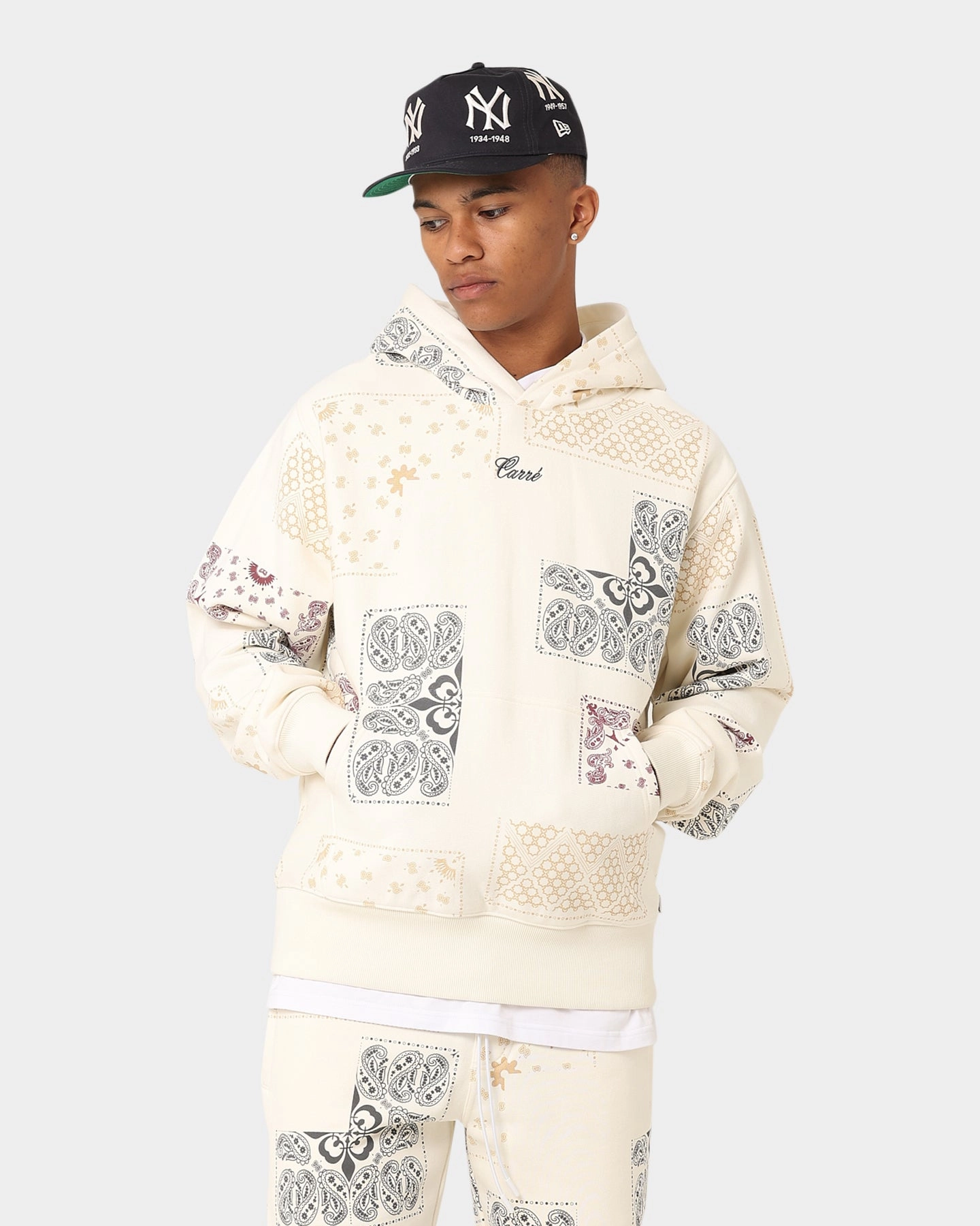Carre Fragment Paisley Hoodie Off White Stroll Road Trip