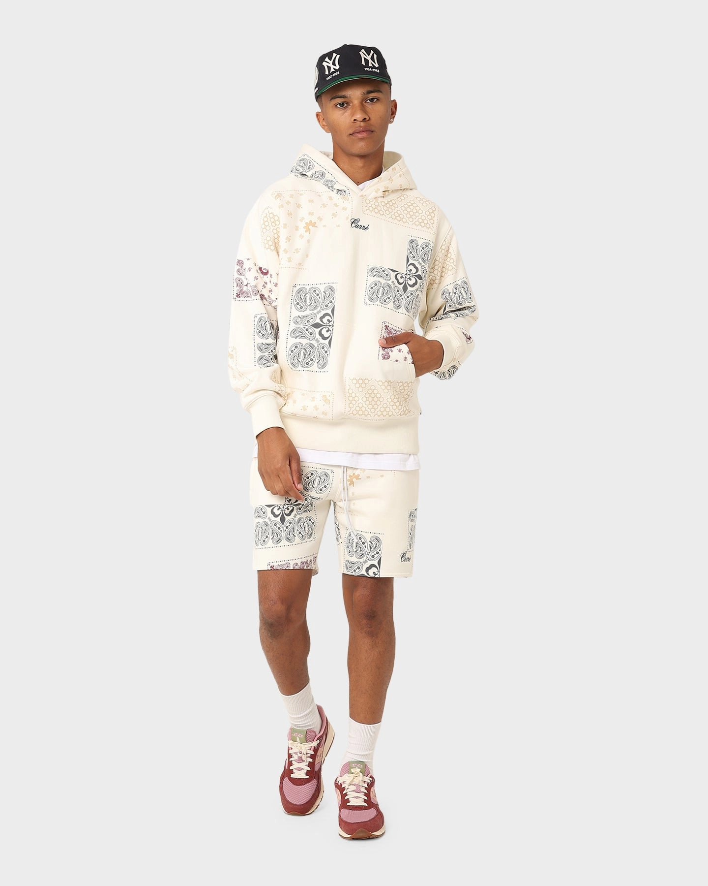 Carre Fragment Paisley Hoodie Off White Launch home - party