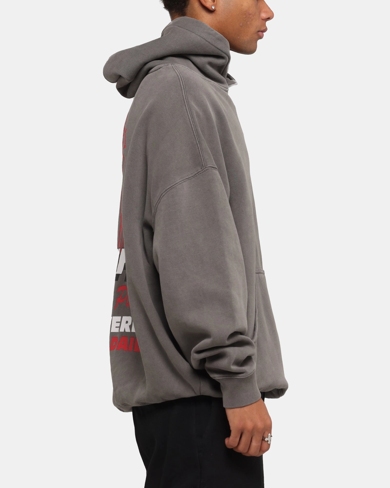 Carre Freshly Picked Hoodie Washed Charcoal fire fighting