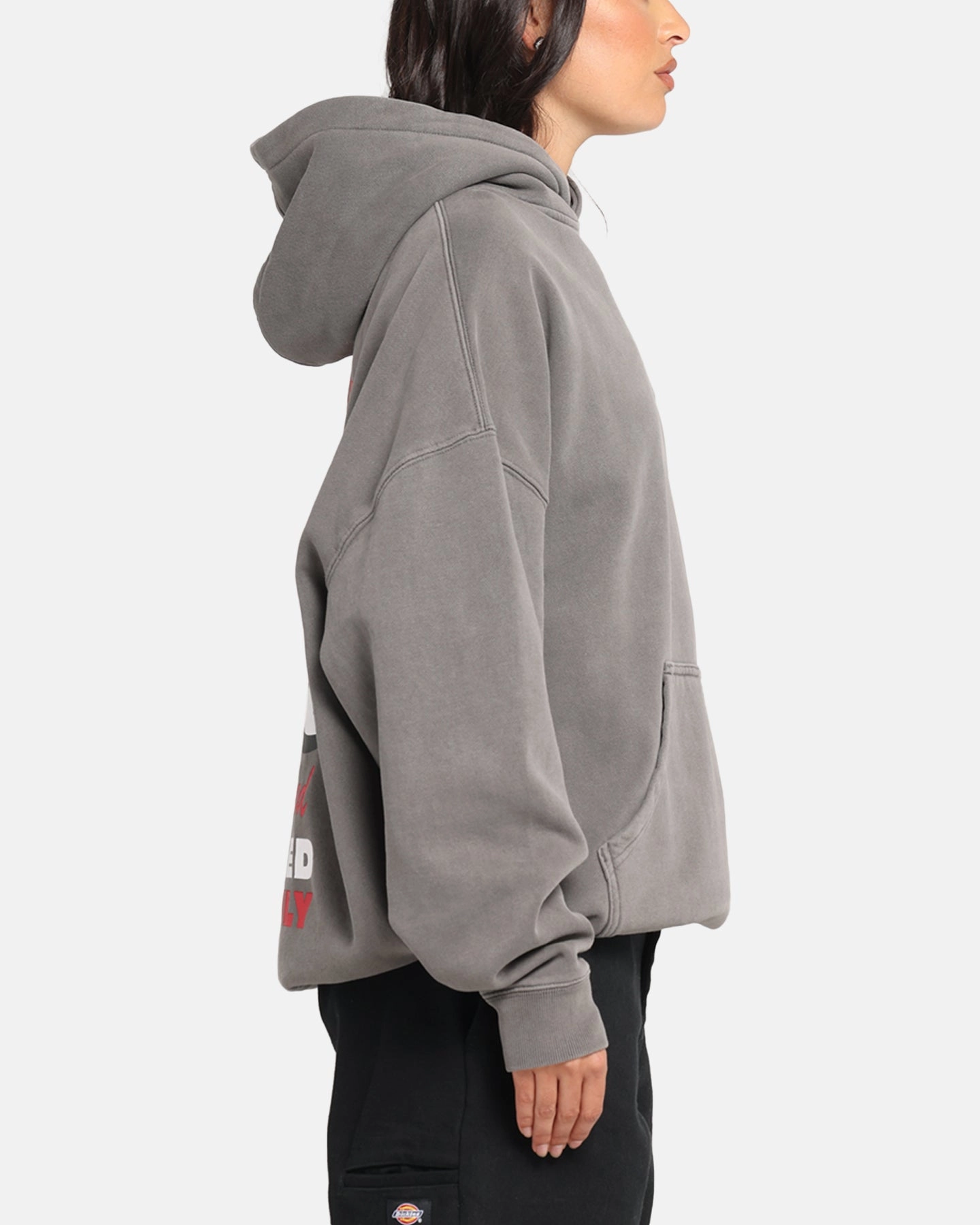 Carre Freshly Picked Hoodie Washed Charcoal Compliment