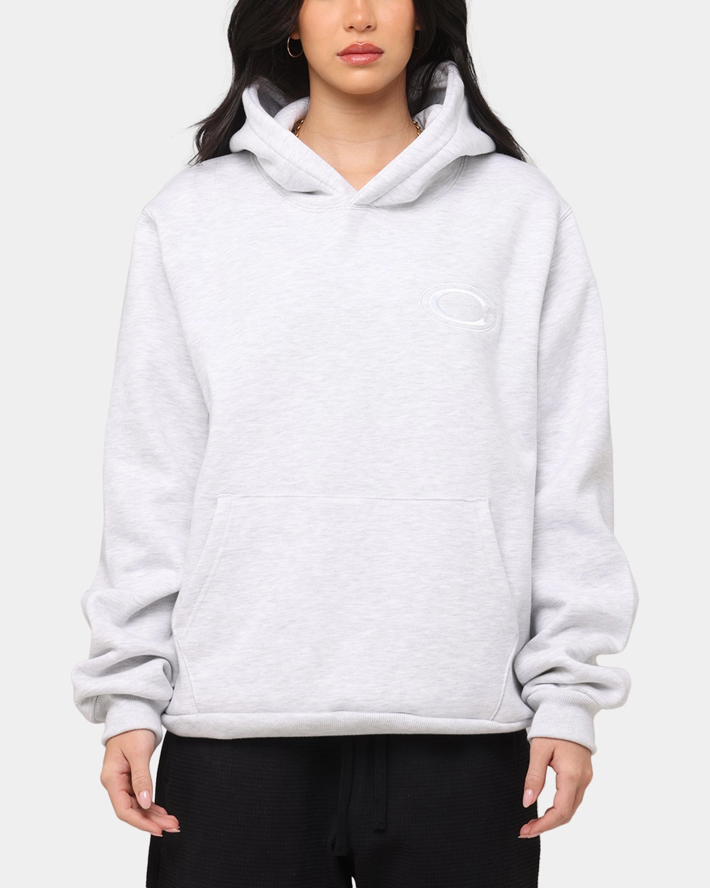 Carre Graffiti Hoodie Grey Marle Fresh Function Ventilated Back Panel