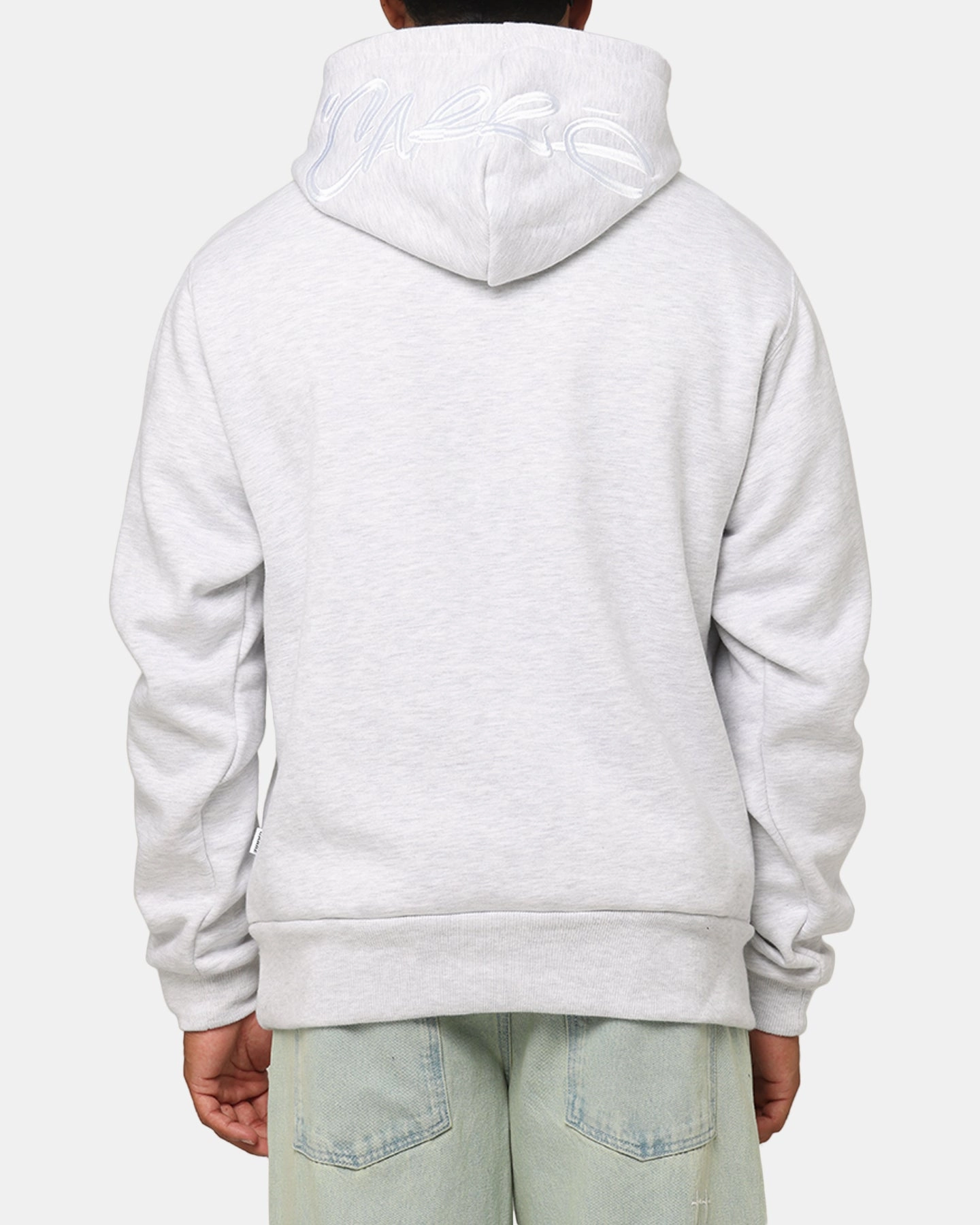 battle simulation Carre Graffiti Hoodie Grey Marle