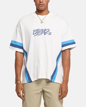 Weekend Smart Look Carre Graffiti Waffle T-Shirt Off White