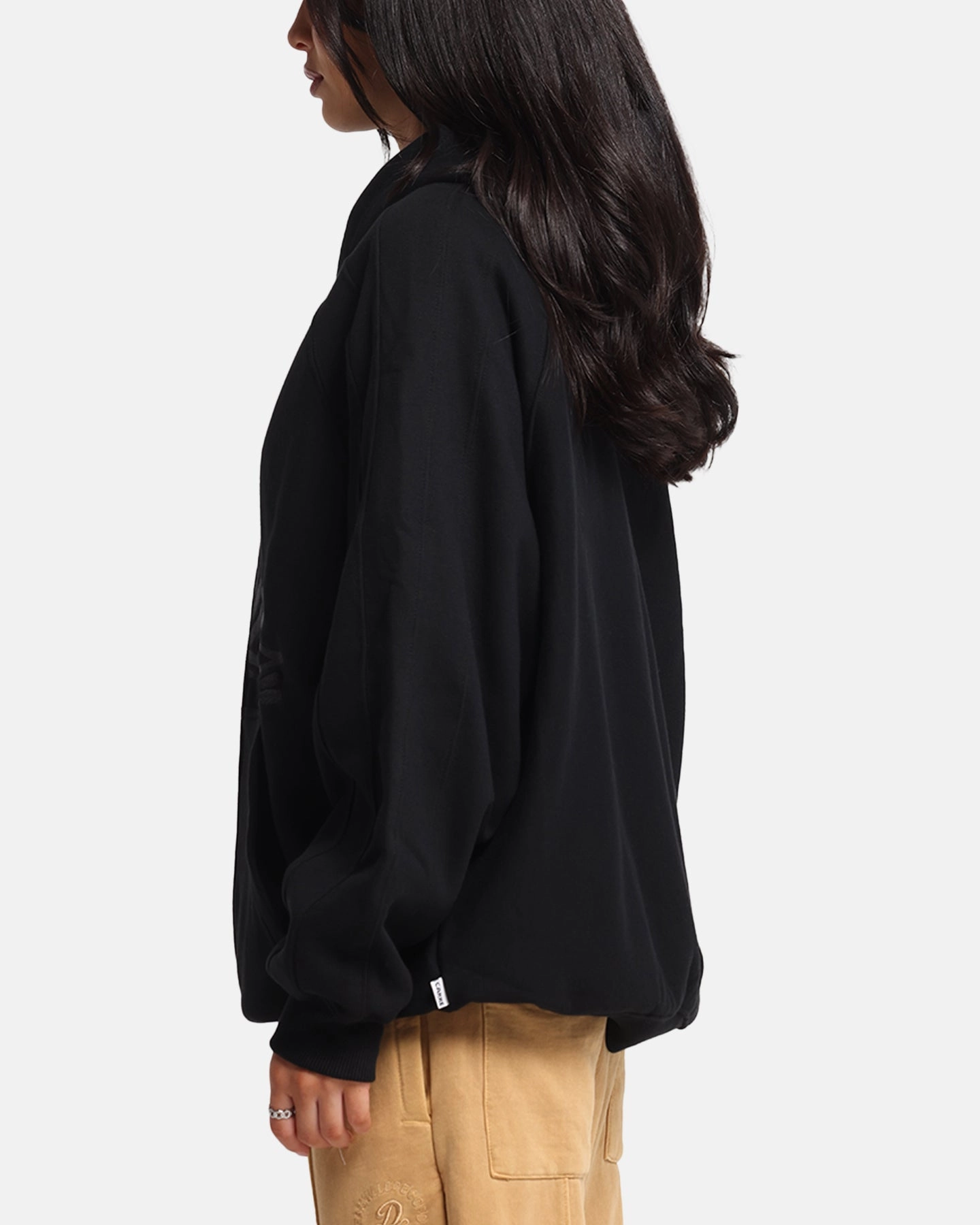 Explain Carre Grit Hoodie Black
