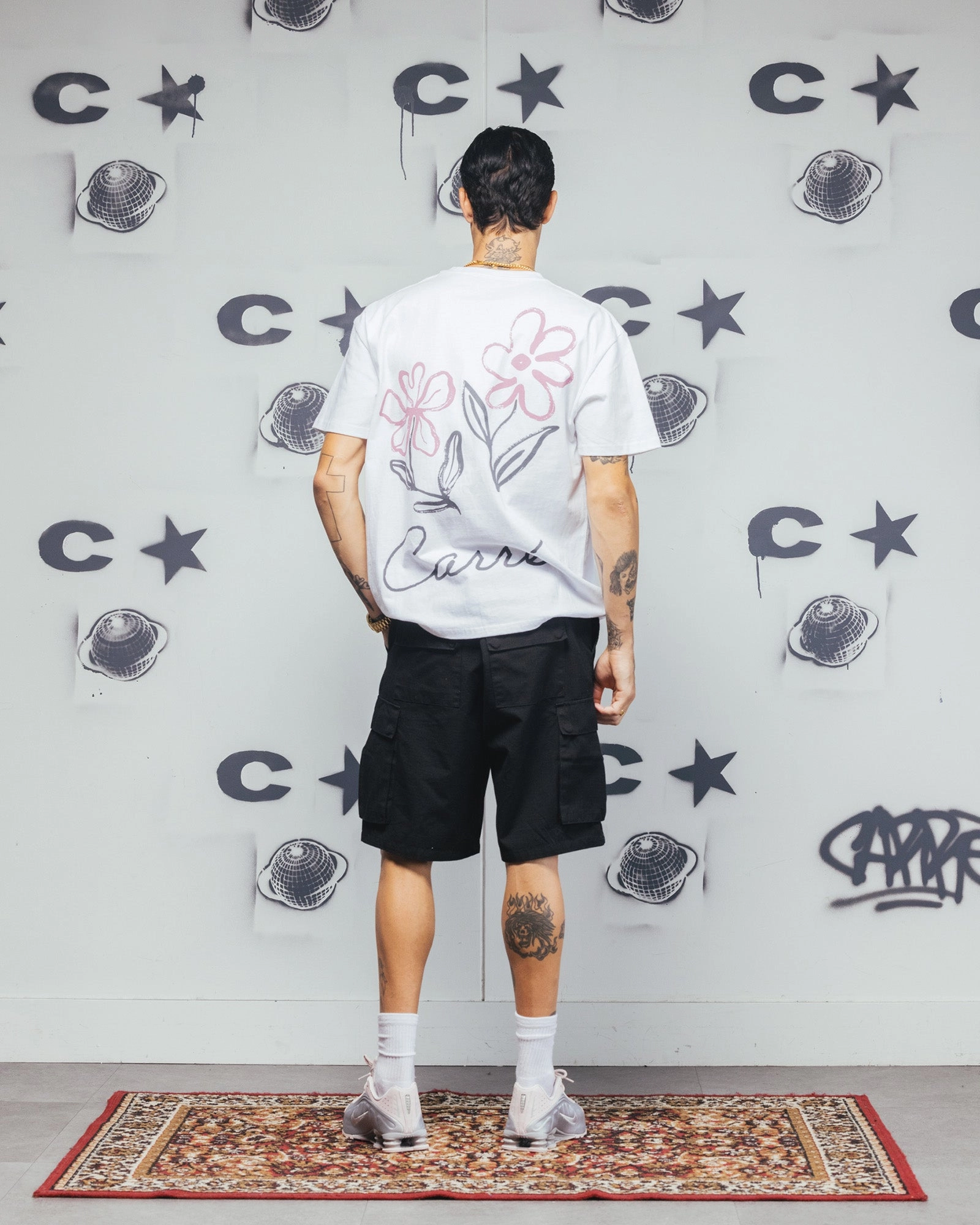 Carre Hand Picked T-Shirt White Travel Fashion