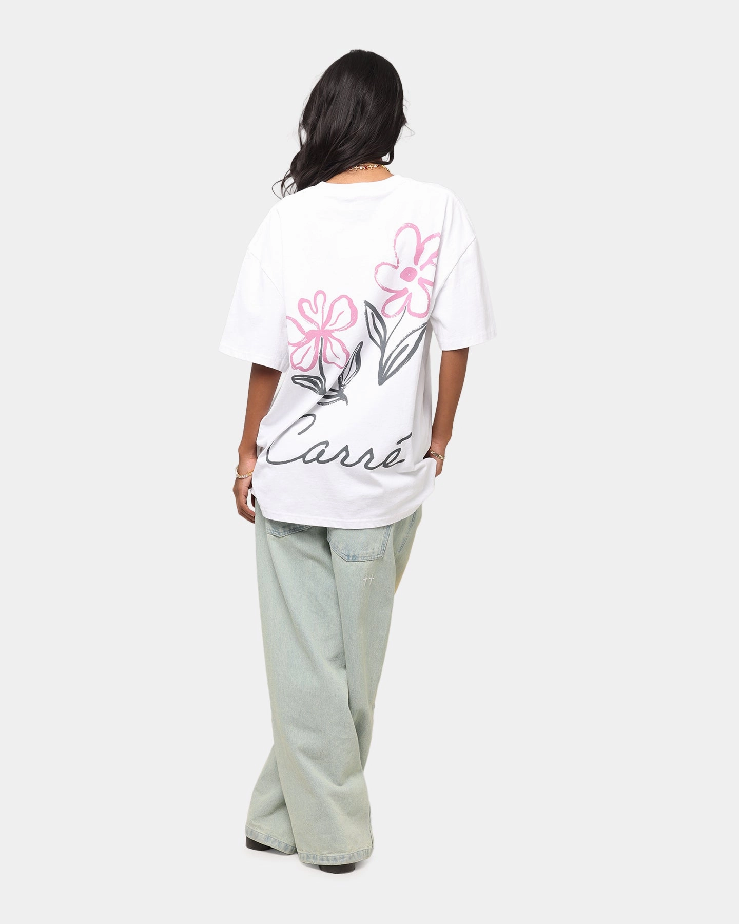 Carre Hand Picked T-Shirt White Breathable wear