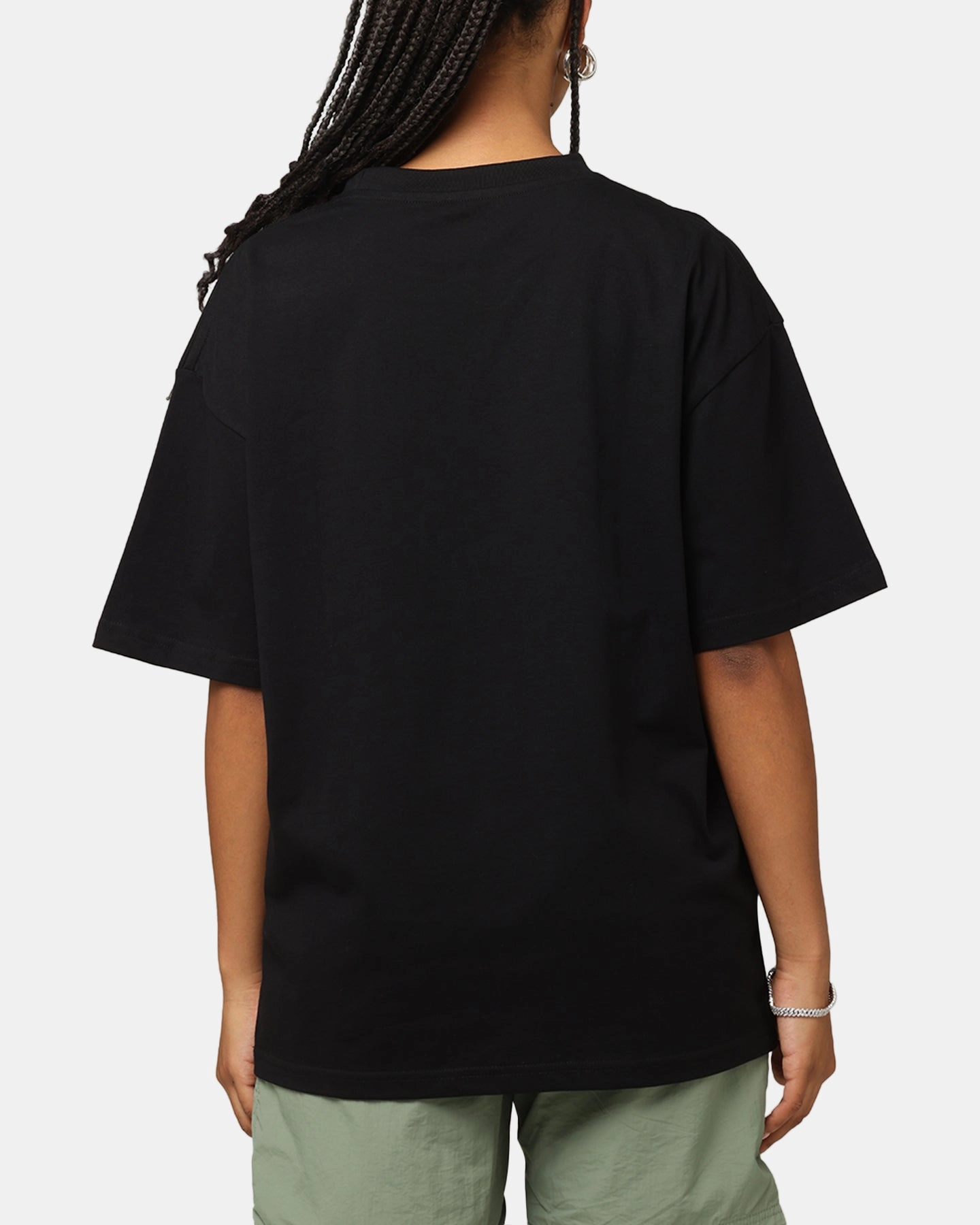 Carre Institute T-Shirt Black Tubular Knit Structure Trendy Look