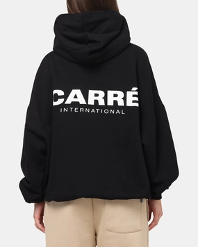 suitable for outdoor adventures Ceremony Carre International Hoodie Black