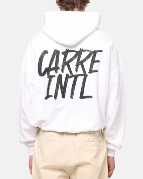 Multi - functional Move Comfort Carre International Hoodie White