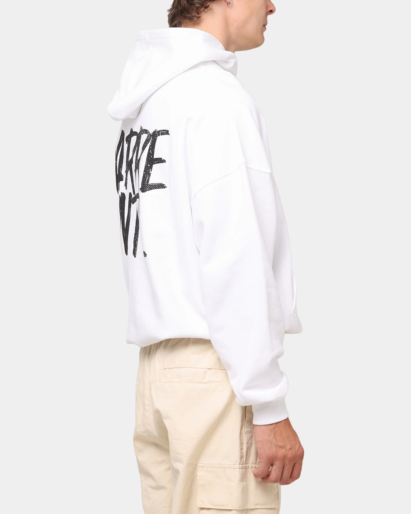 Carre International Hoodie White Desert - suitable