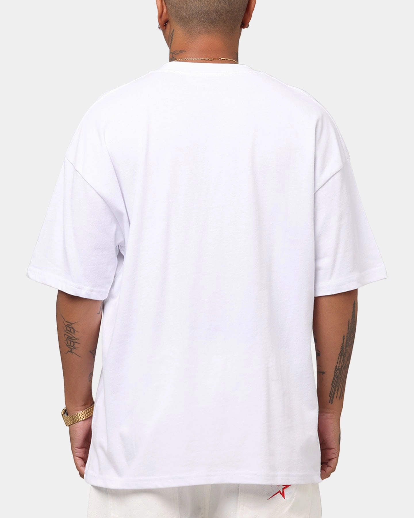 Eco Friendly Material Carre International Script T-Shirt White