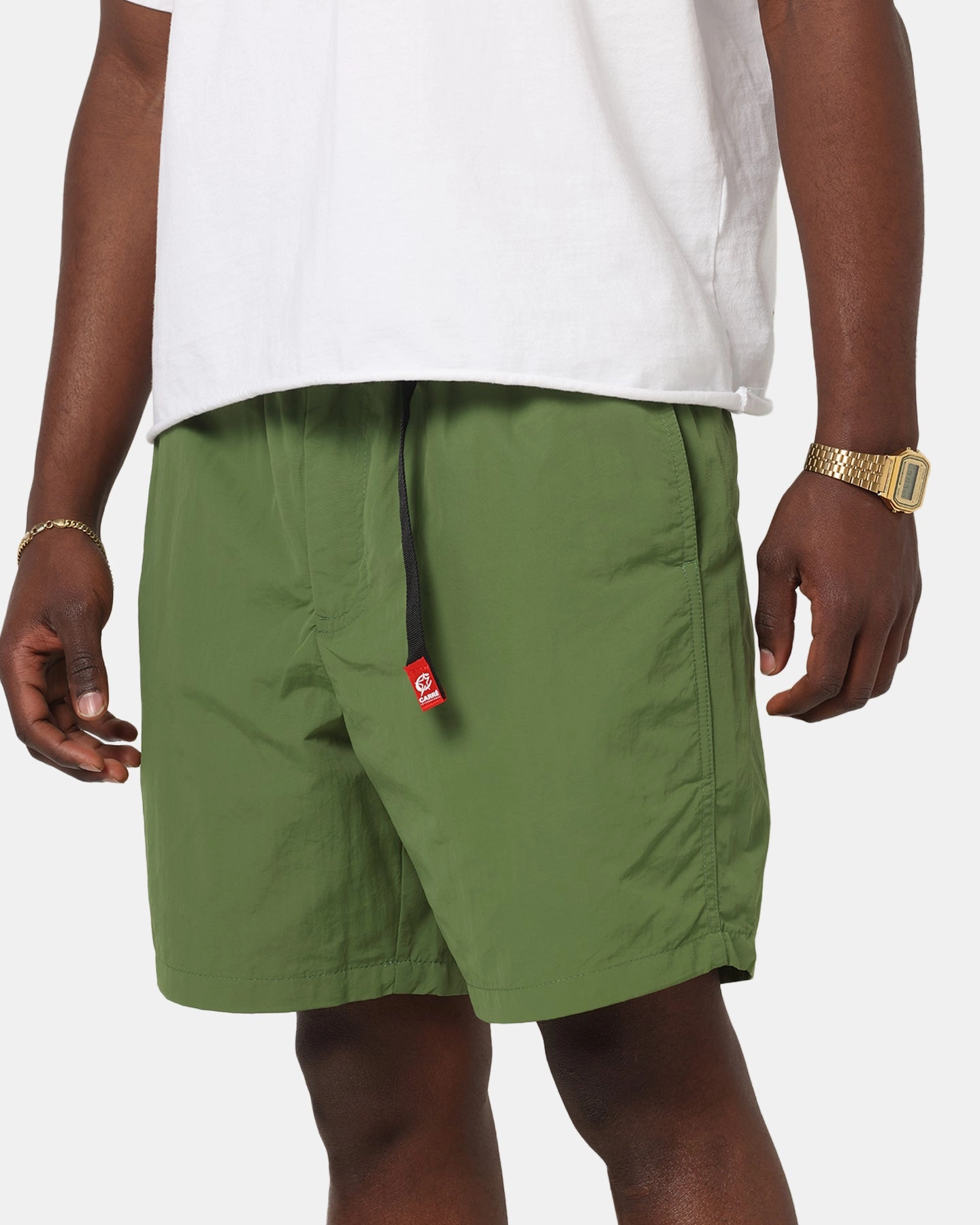 Carre International Shorts Khaki loafers
