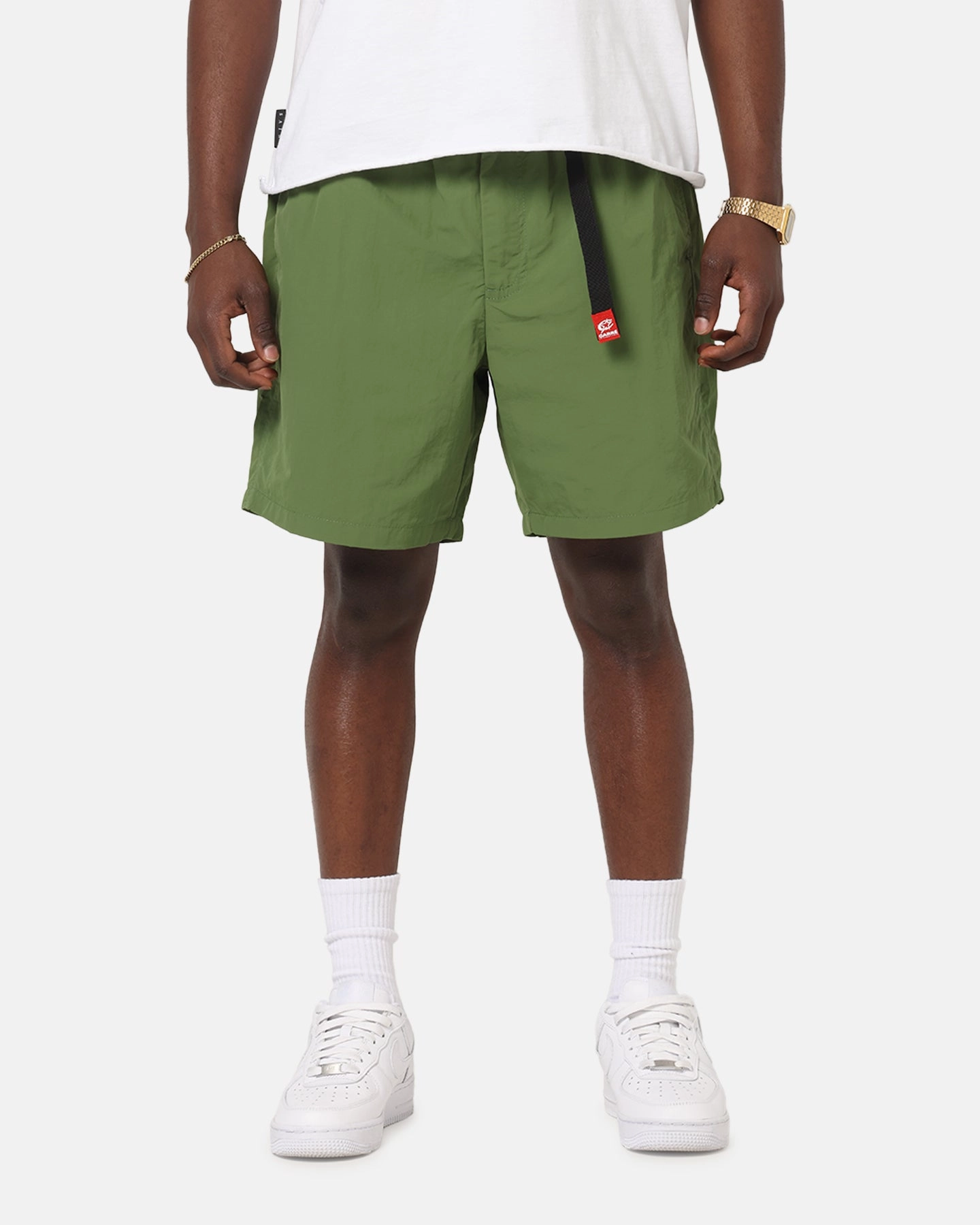 Carre International Shorts Khaki linen option Birthday gift