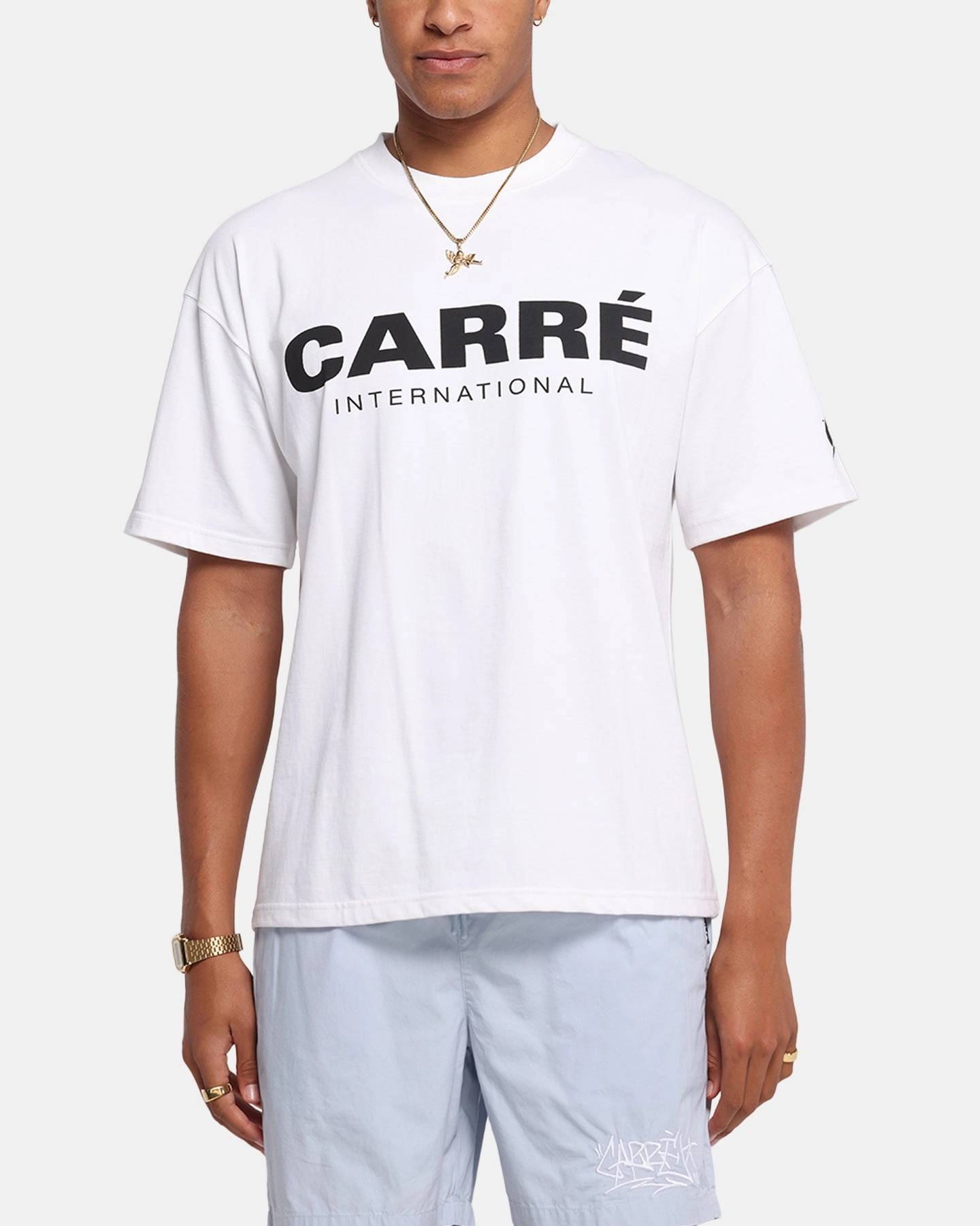 Carre Intl T-Shirt White Functional Fashion