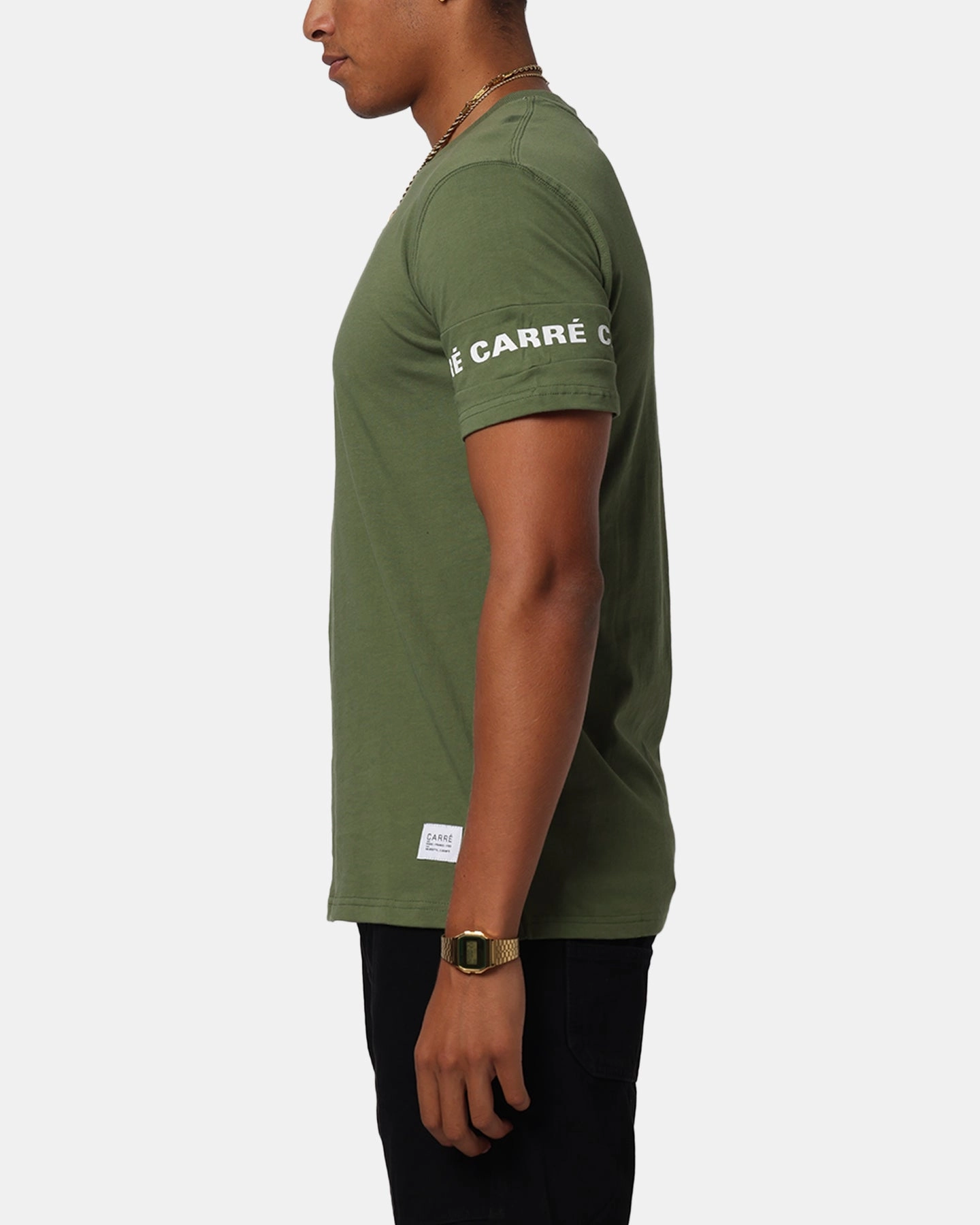 School Uniform Carre La Manche T-Shirt Khaki