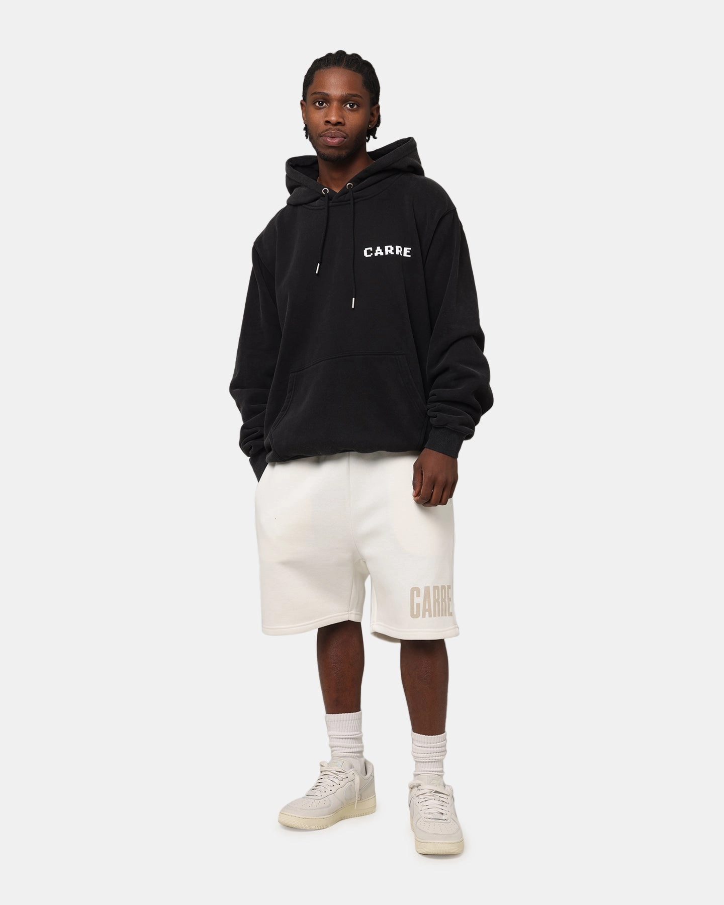 Desert use Carre Level Up Hoodie Vintage Black