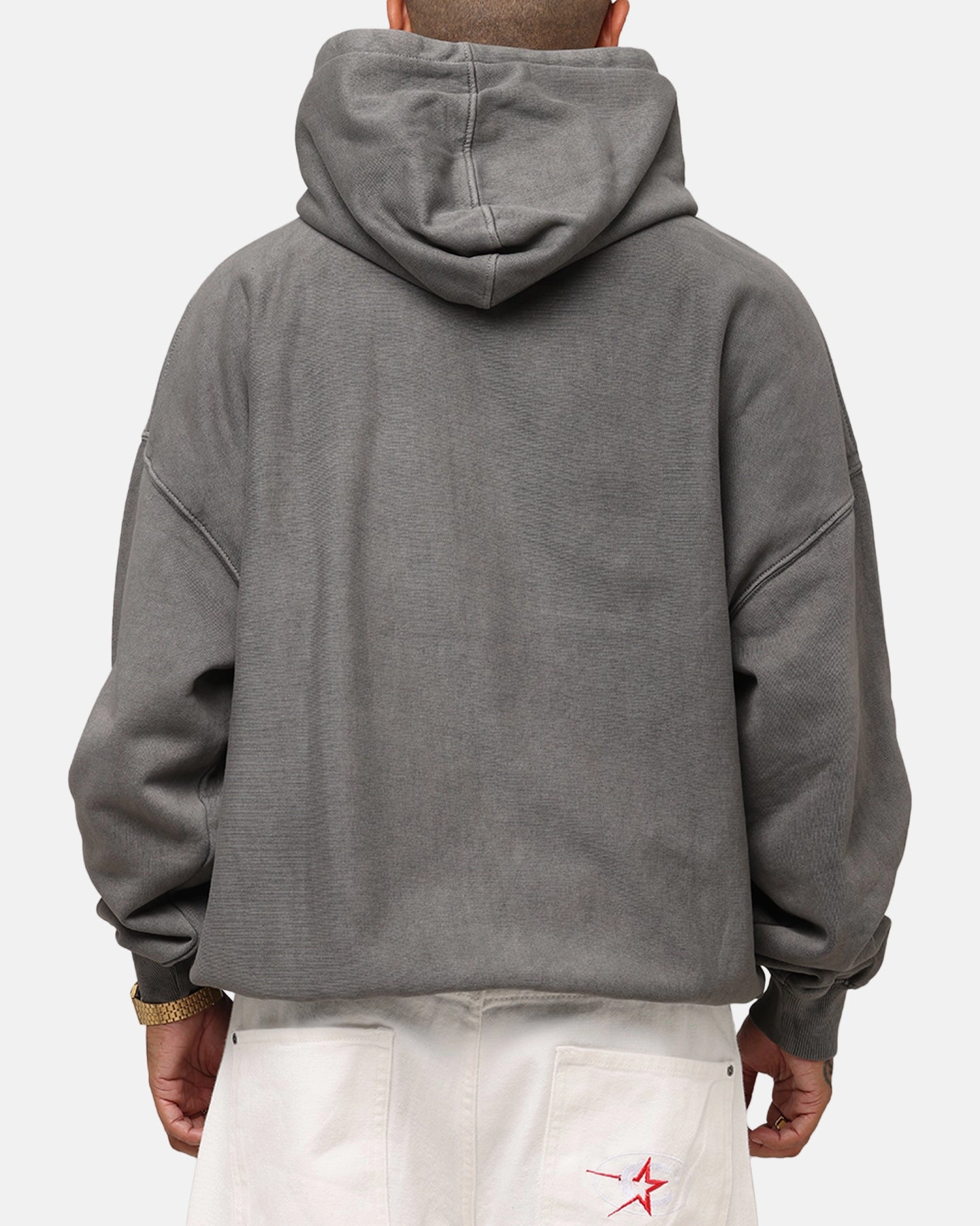 Template Carre Link Hoodie Washed Charcoal