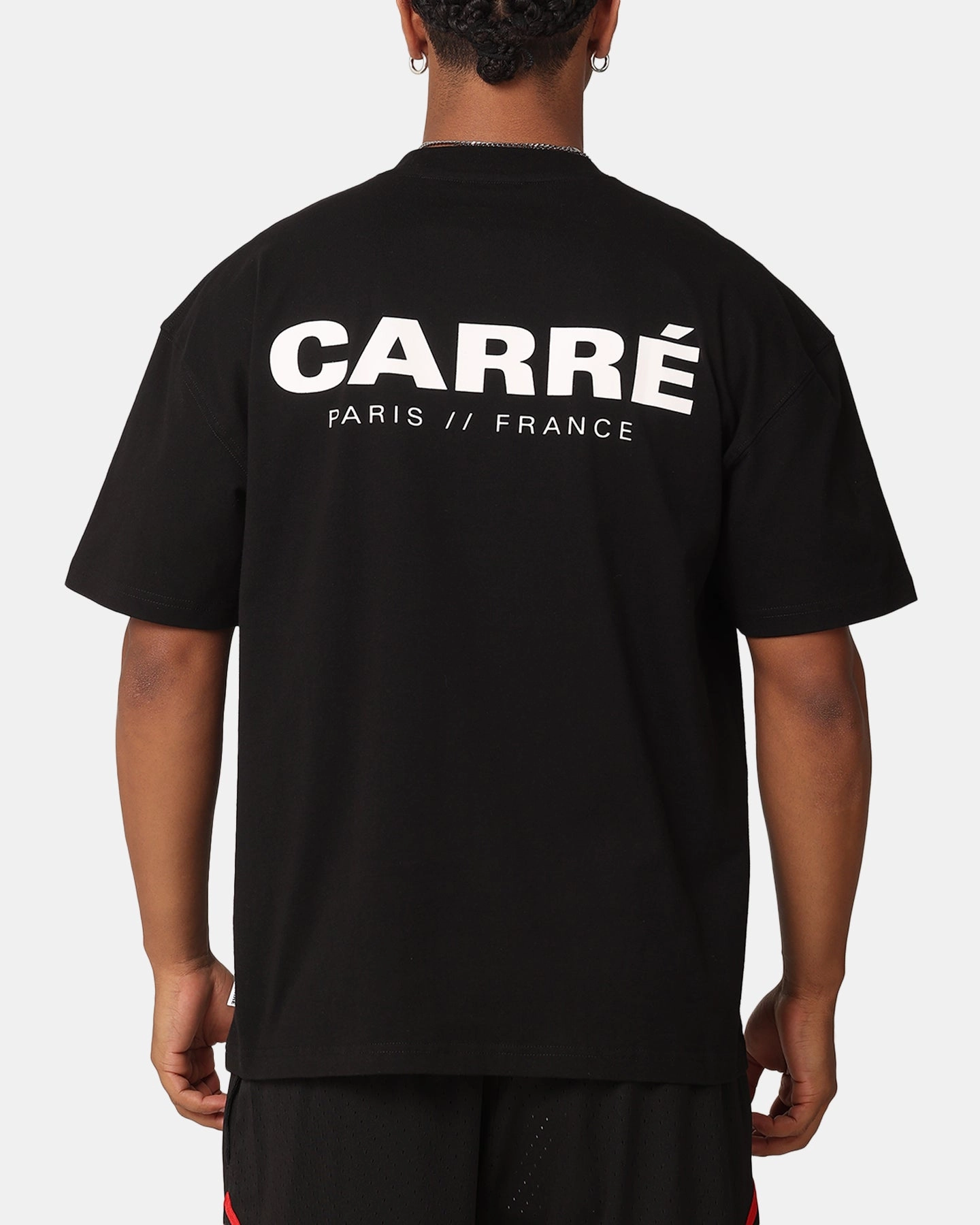 Perfect Fit Sustainable Fibers Carre Logo T-Shirt Black