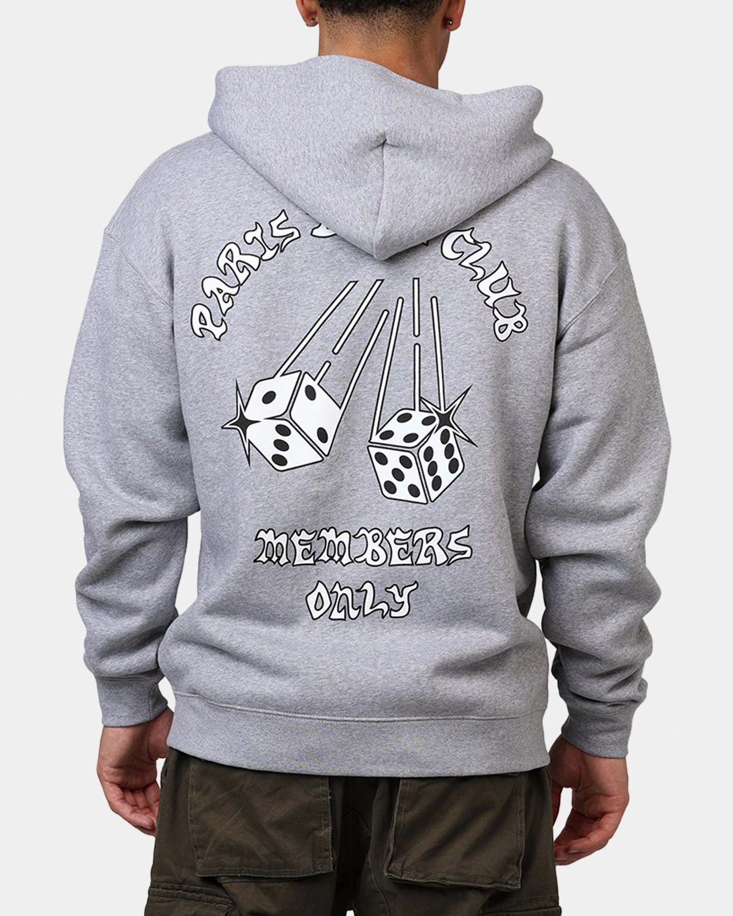 Carre Members Only Zip Hoodie Grey Marle All Weather Performance