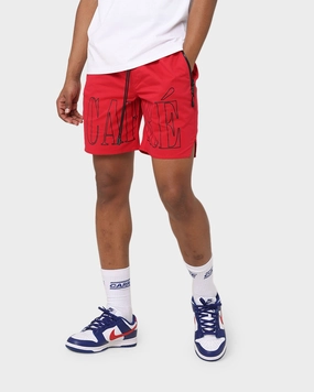Camping Gear Low Profile Closure System Carre Men's Hardi La Plage Short Red