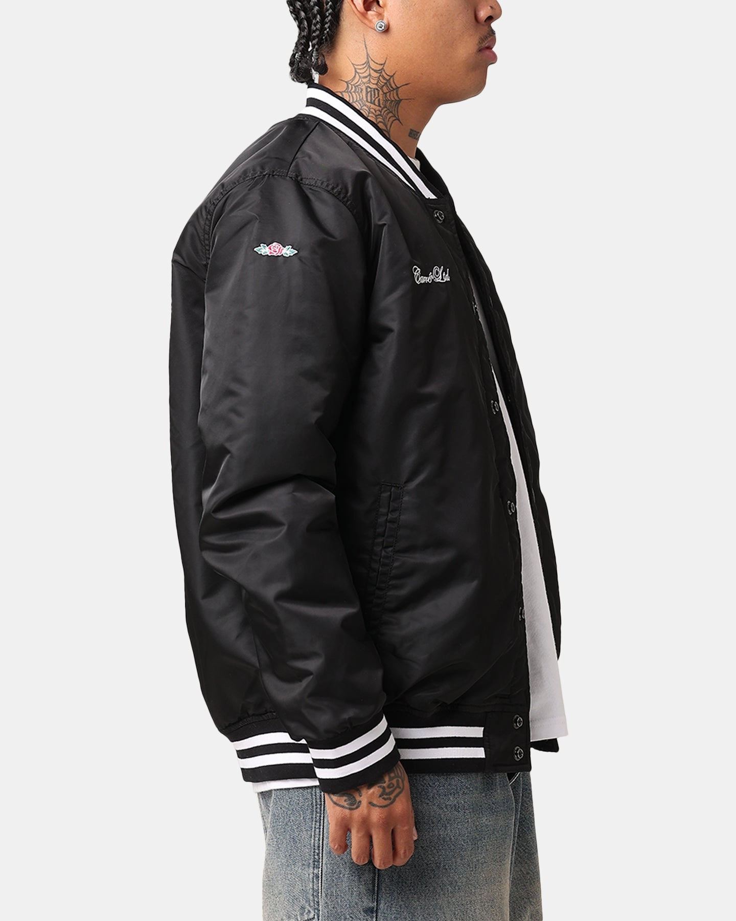 Carre MVC Varsity Jacket Black Urban Wear Heritage
