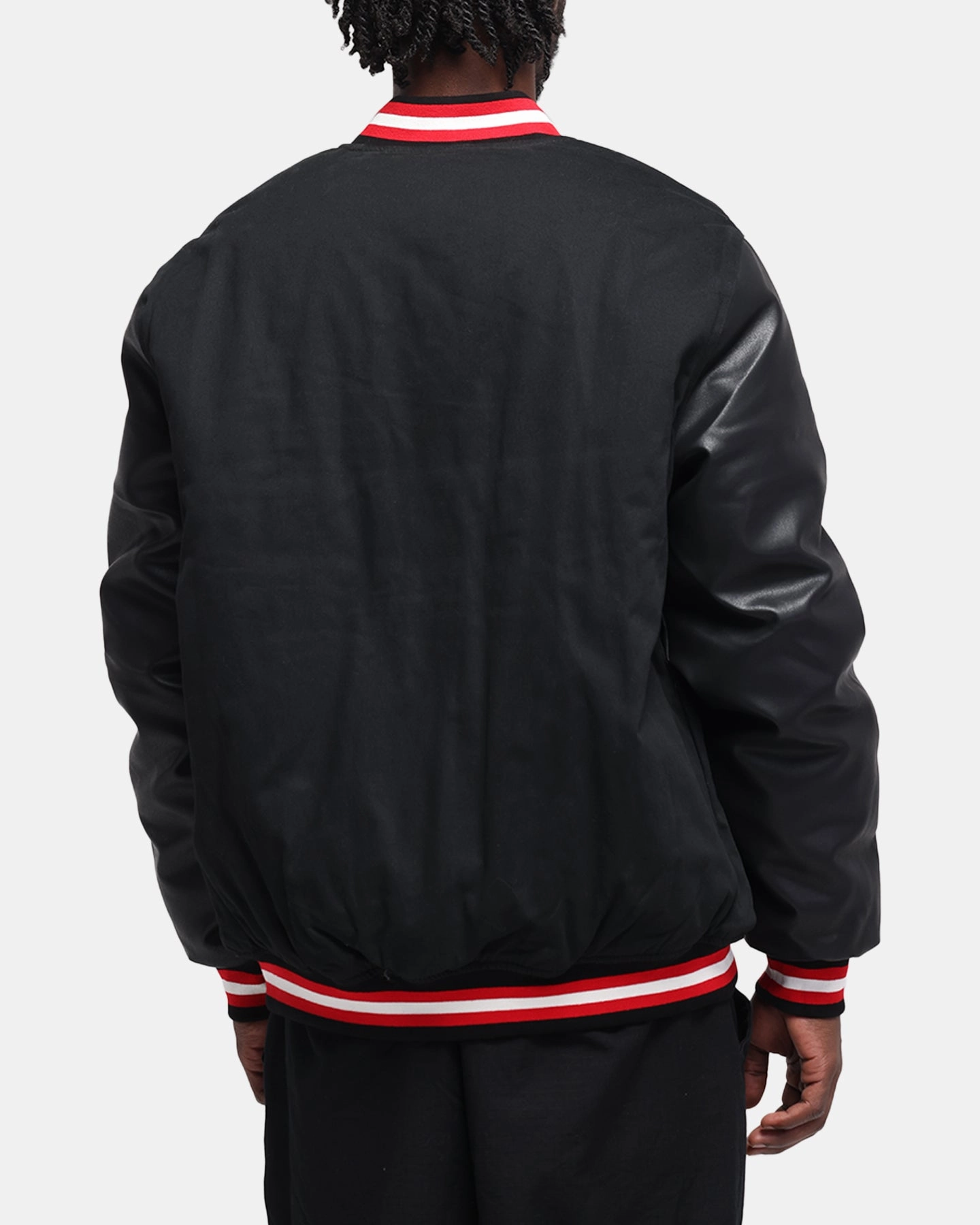 Layer Look Carre MVP Varsity Jacket Black/Red