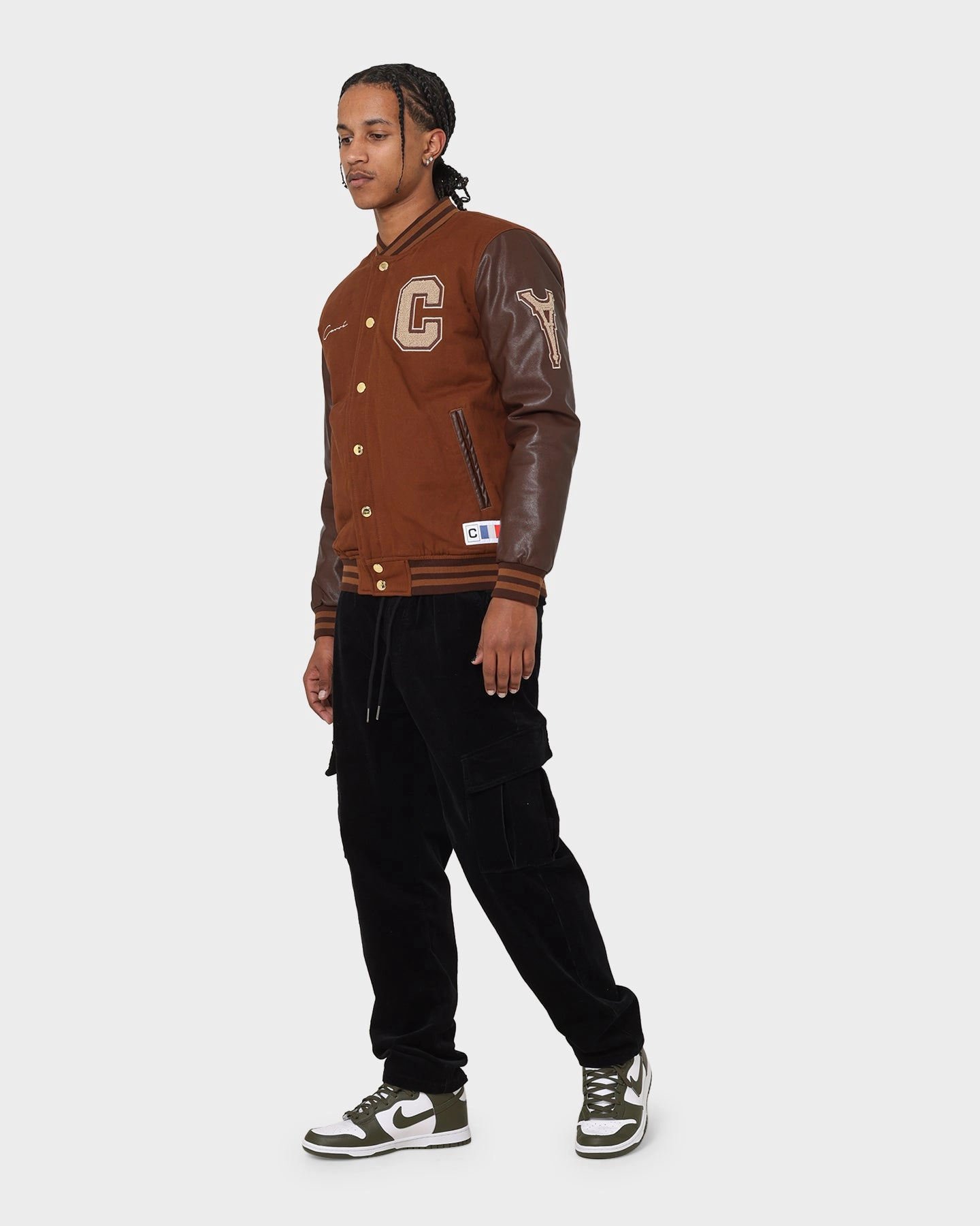 Carre MVP Varsity Jacket Chocolate Practical Comfort