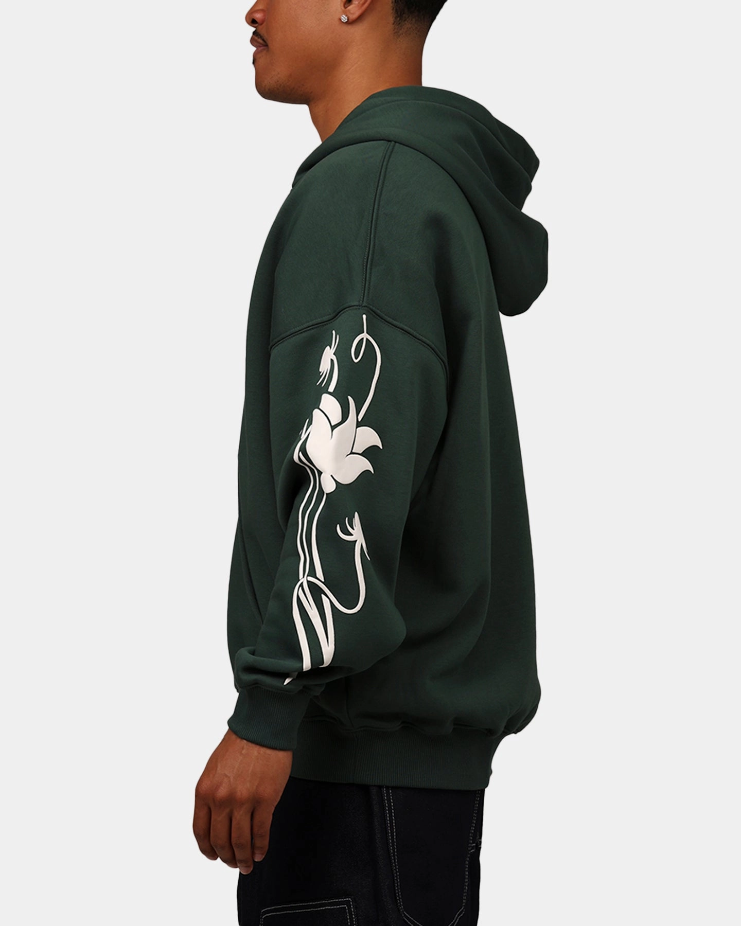 Impact Carre Nouveau Fill Zip Hoodie Green