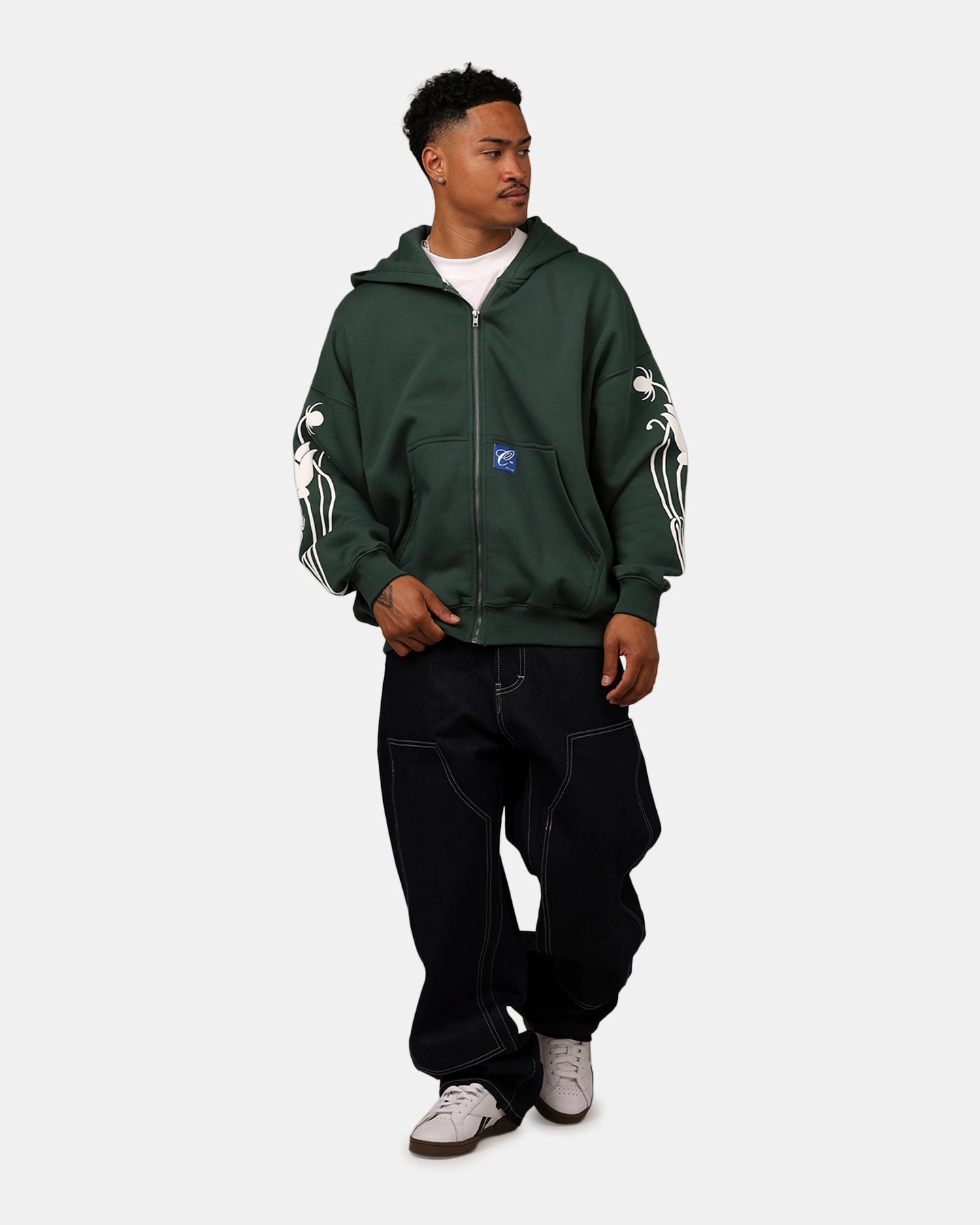 Outdoor Comfort Carre Nouveau Fill Zip Hoodie Green