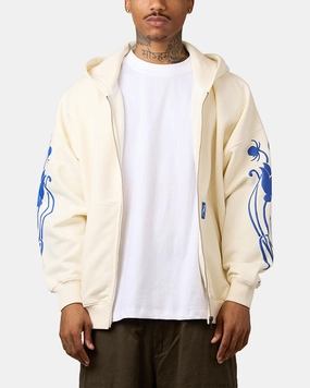 Carre Nouveau Full Zip Hoodie Off White concert Rugged Comfort