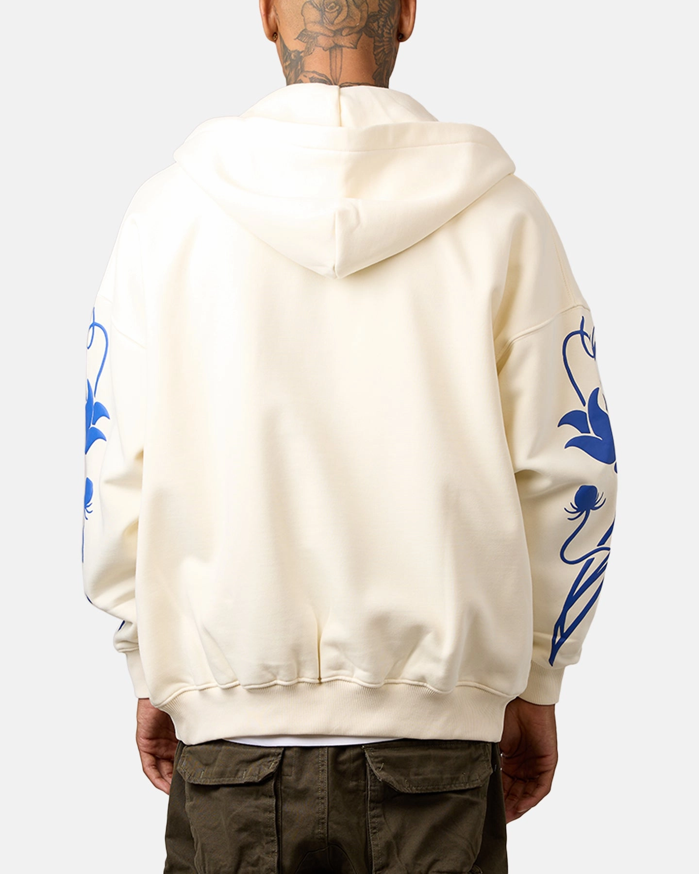 Carre Nouveau Full Zip Hoodie Off White Forget Layer Comfort