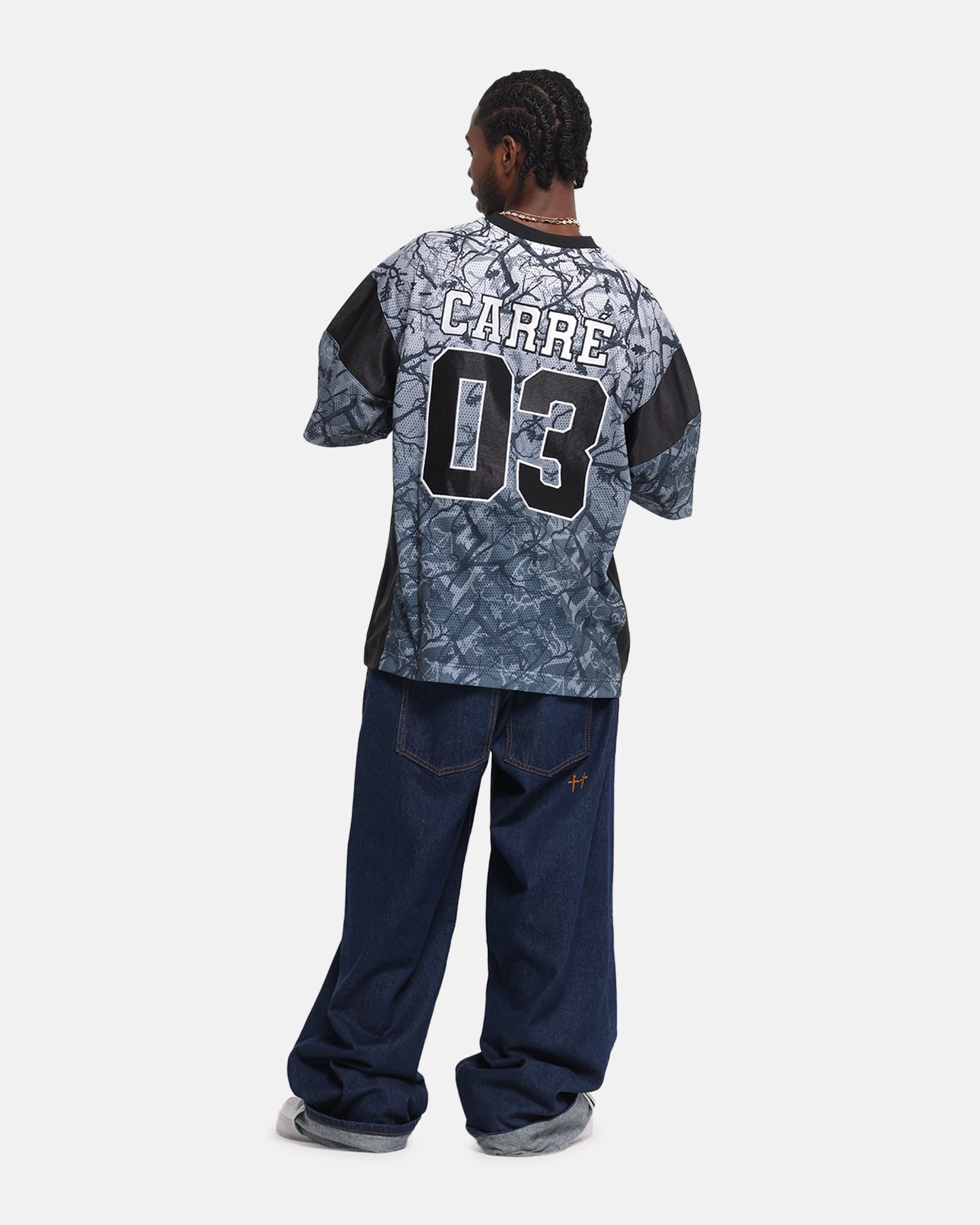 Rugged Wear Carre Outlaw Jersey Black Real Tree Camo