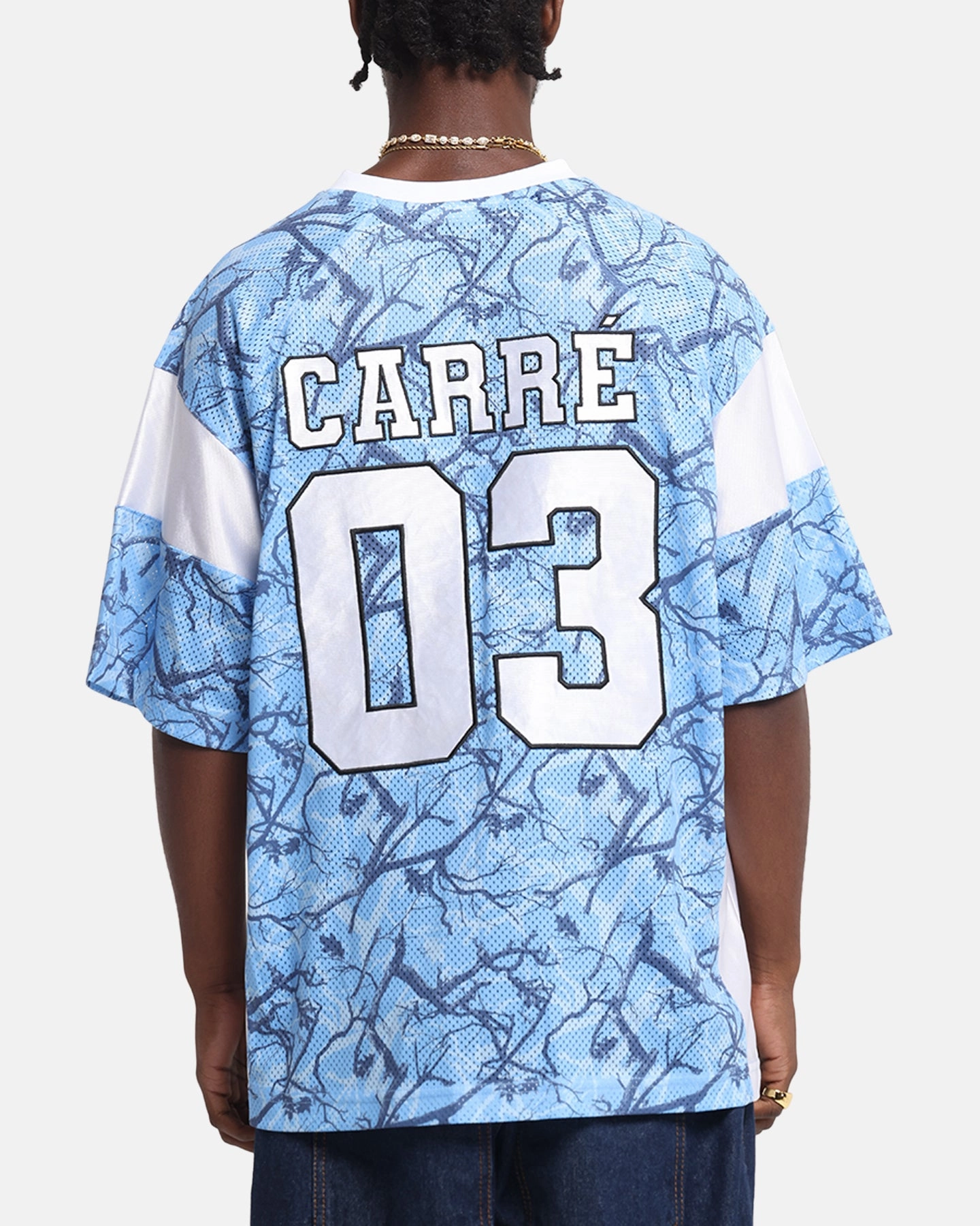 All-day Comfort Carre Outlaw Jersey Light Blue Real Tree