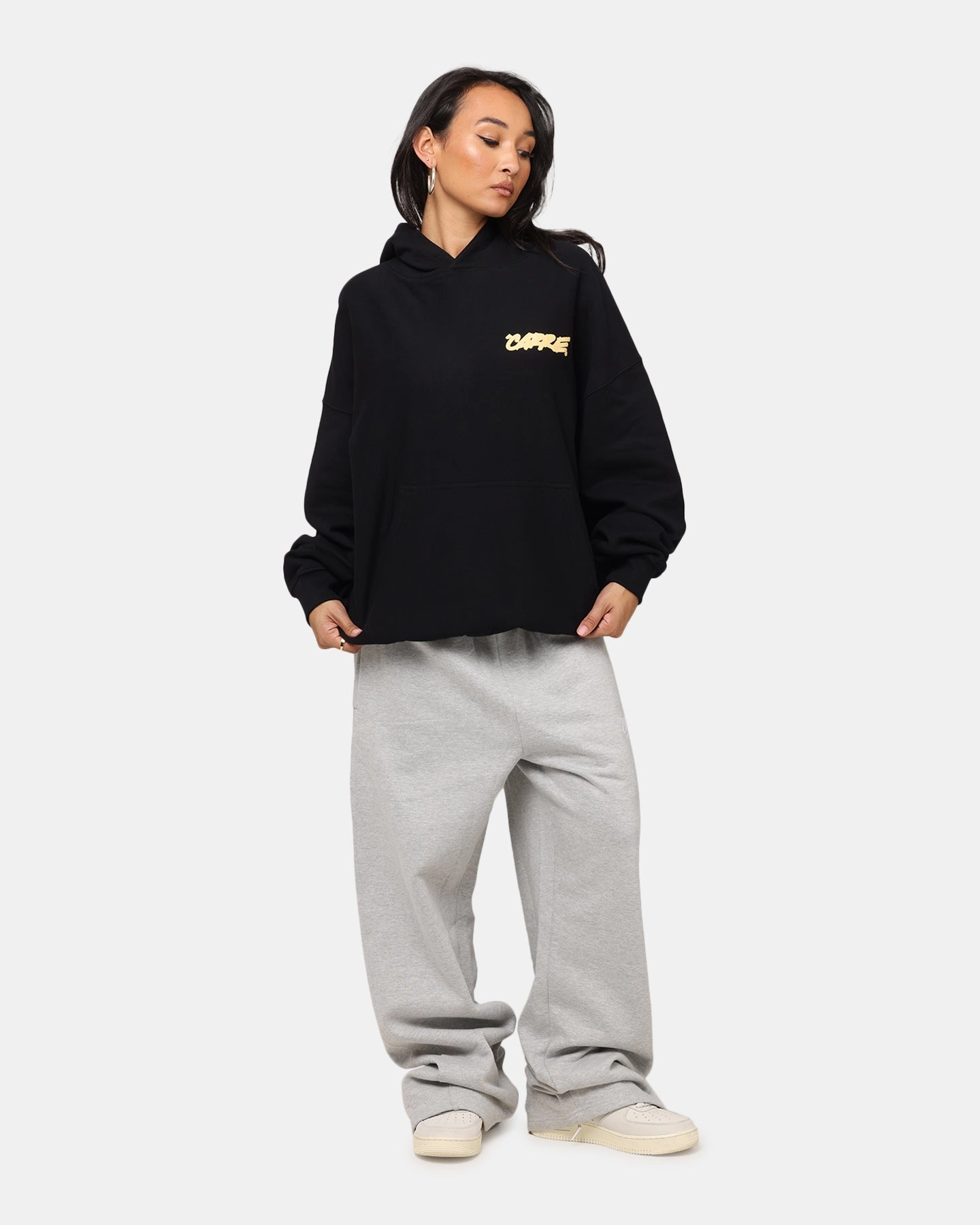 Carre Passport Hoodie Black DualVentilation Zippers