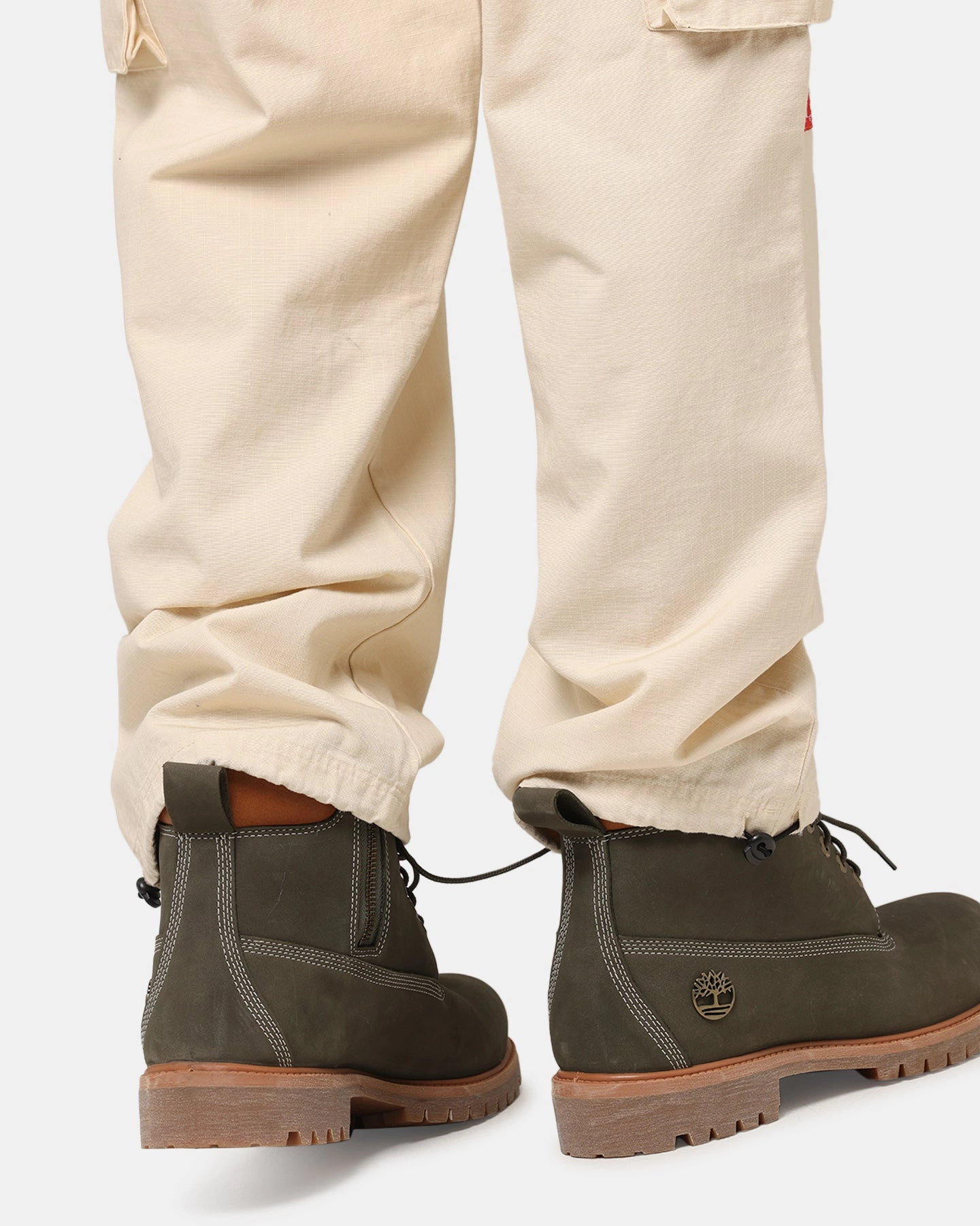 Carre Patchwork Cargo Jogger Cream Sweat Wicking Liner Seasonal Wear