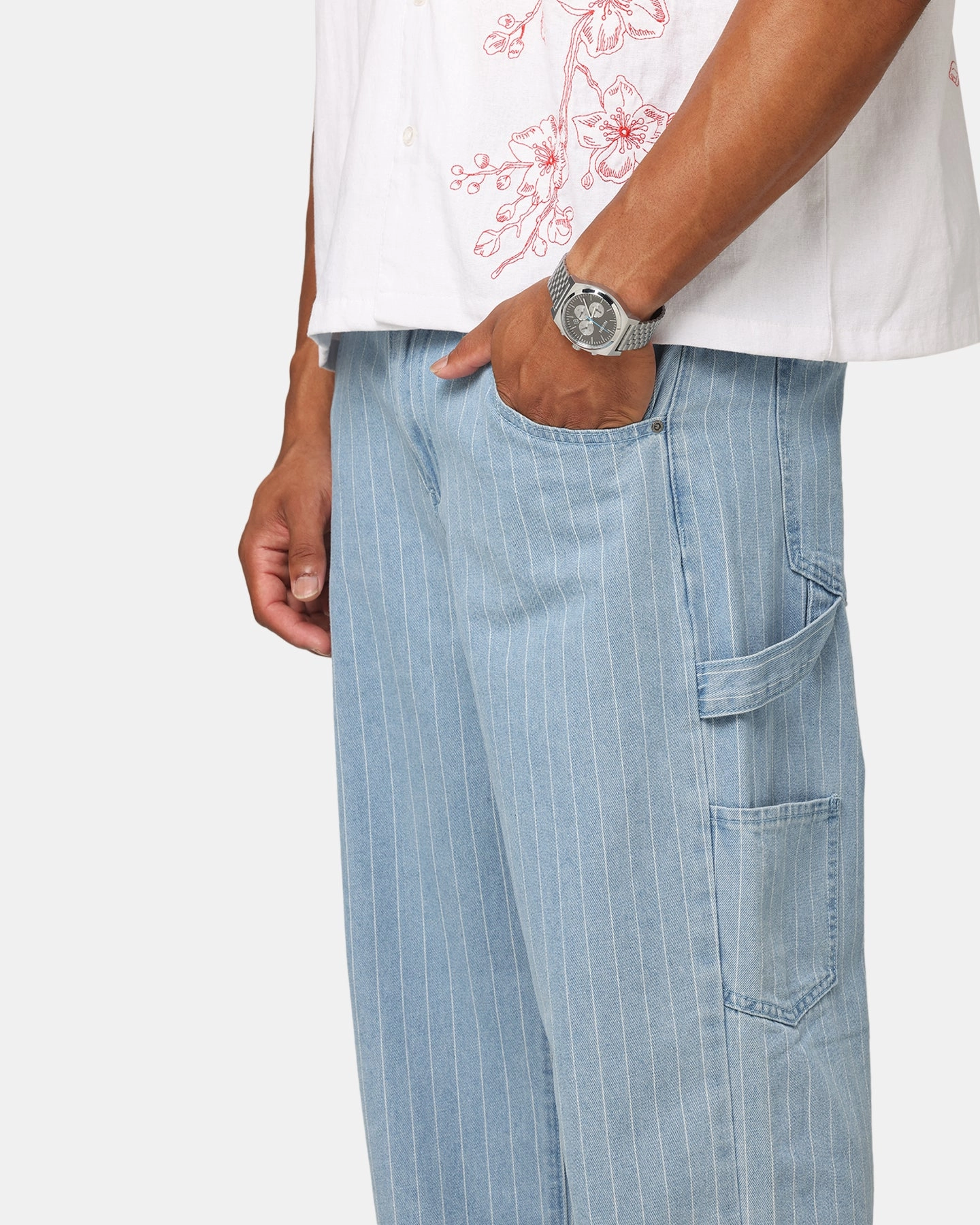 Carre Pinstripe Astoria Pant Pinstripe Durable Activewear Tapered ankle