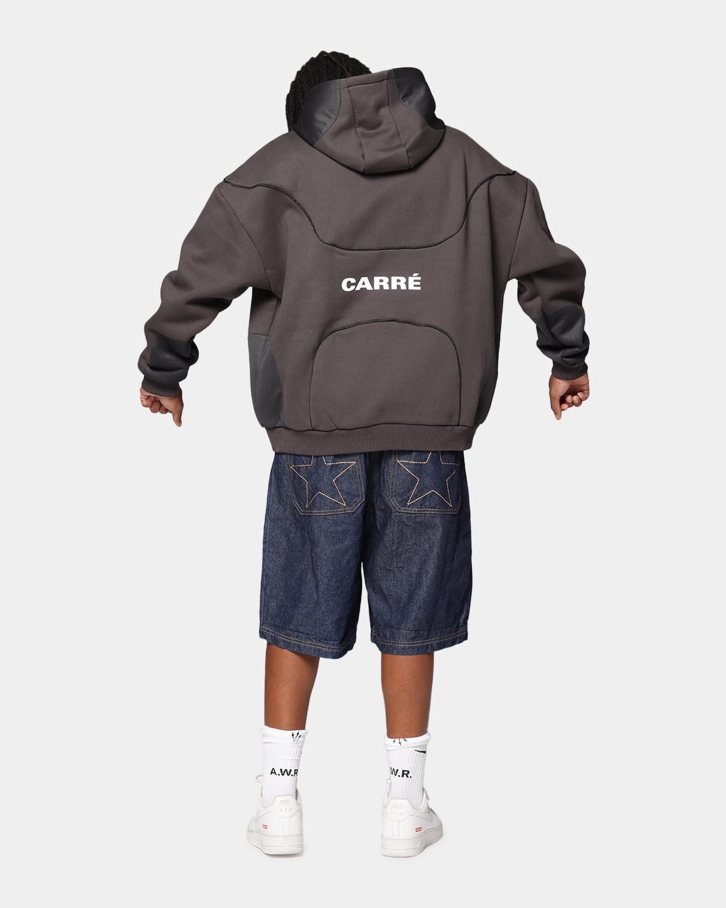 Carre Pipeline Hoodie Grey short term lease Flex Zone Design