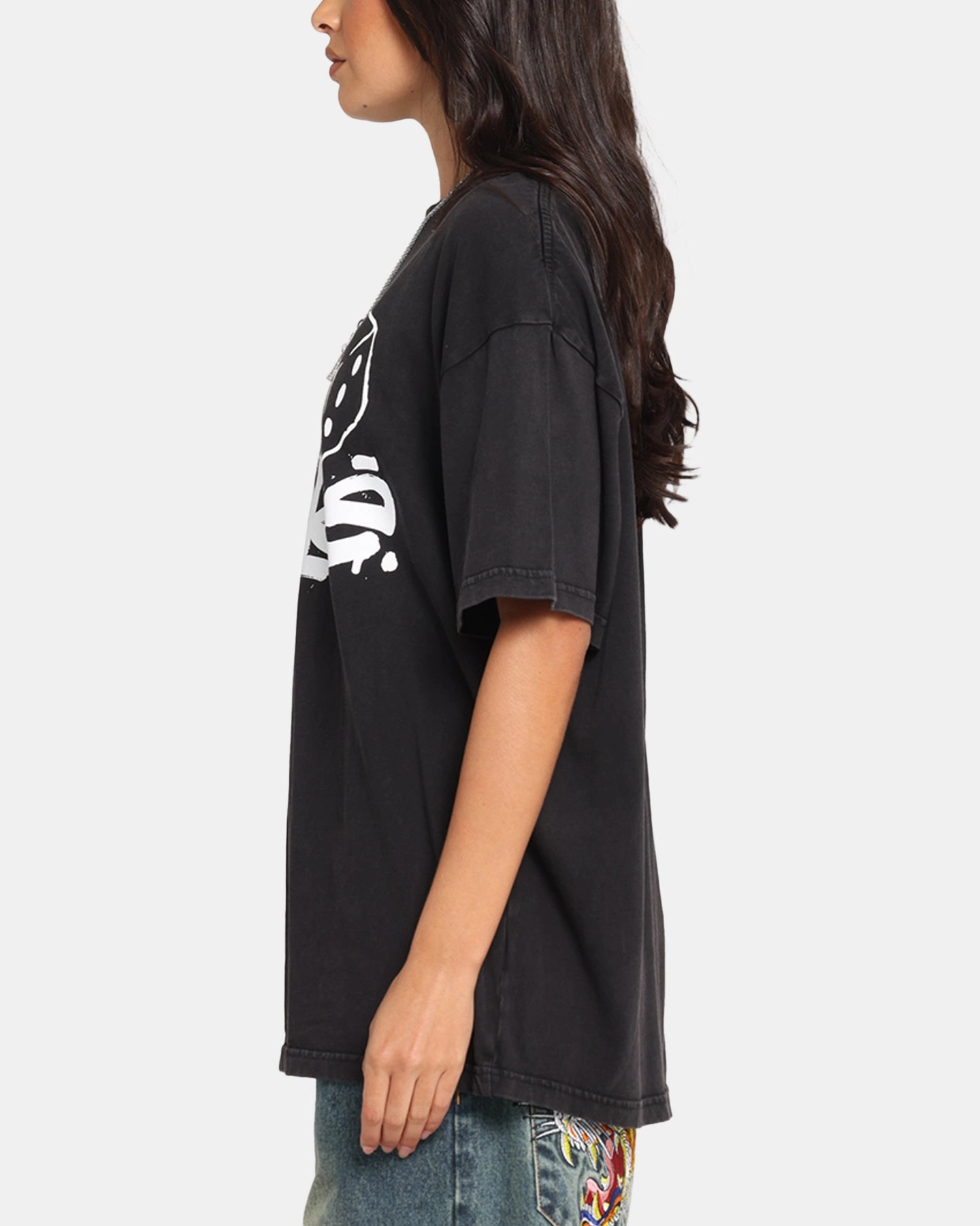 Carre Players Choice T-Shirt Black Acidwash Stylish Comfort
