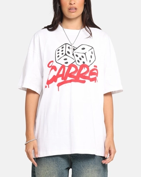 Carre Players Choice T-Shirt White Floral Pattern Soft Layer
