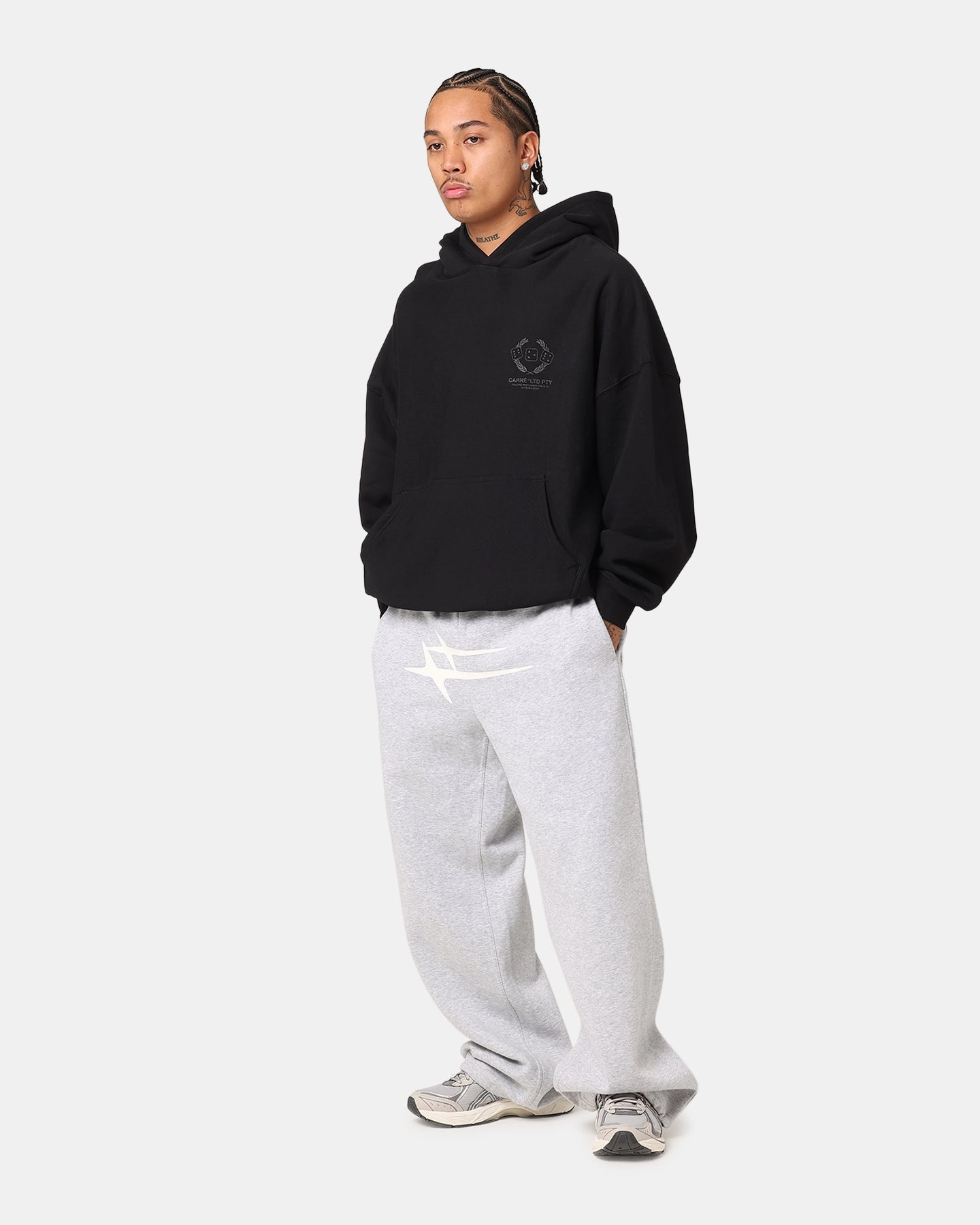 QuickAccessPockets Promulgate Carre Players Hoodie Black
