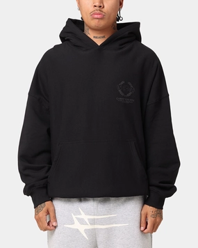 Hidden pockets Carre Players Hoodie Black