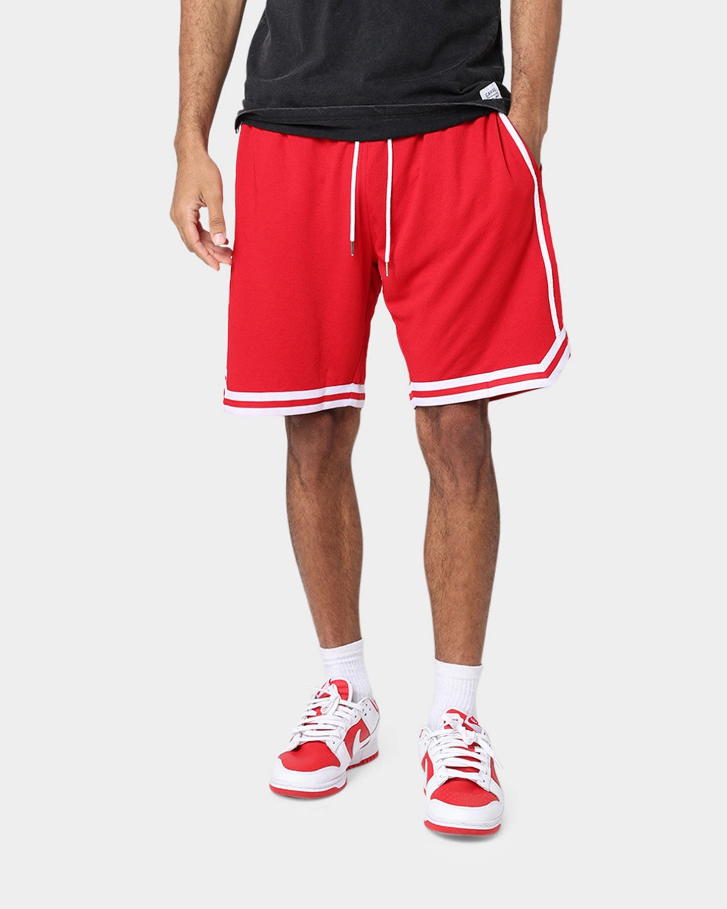 Carre Precision Ball Shorts Red QuickAccessPockets