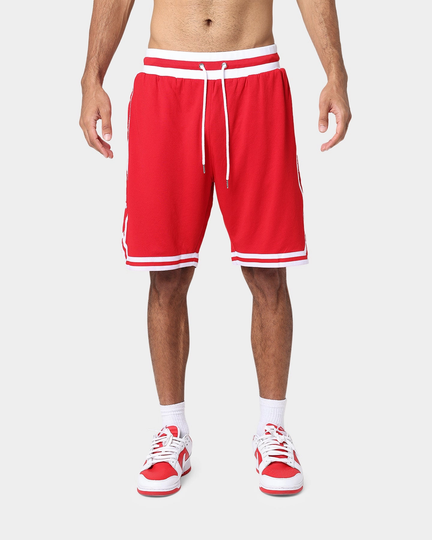 Carre Precision Ball Shorts Red Minimal Finish SeamlessConstruction