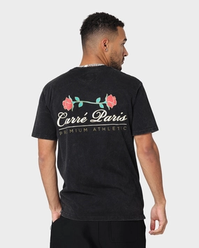 Fashion Fit Carre Premium Athletic Vintage T-Shirt Washed Black